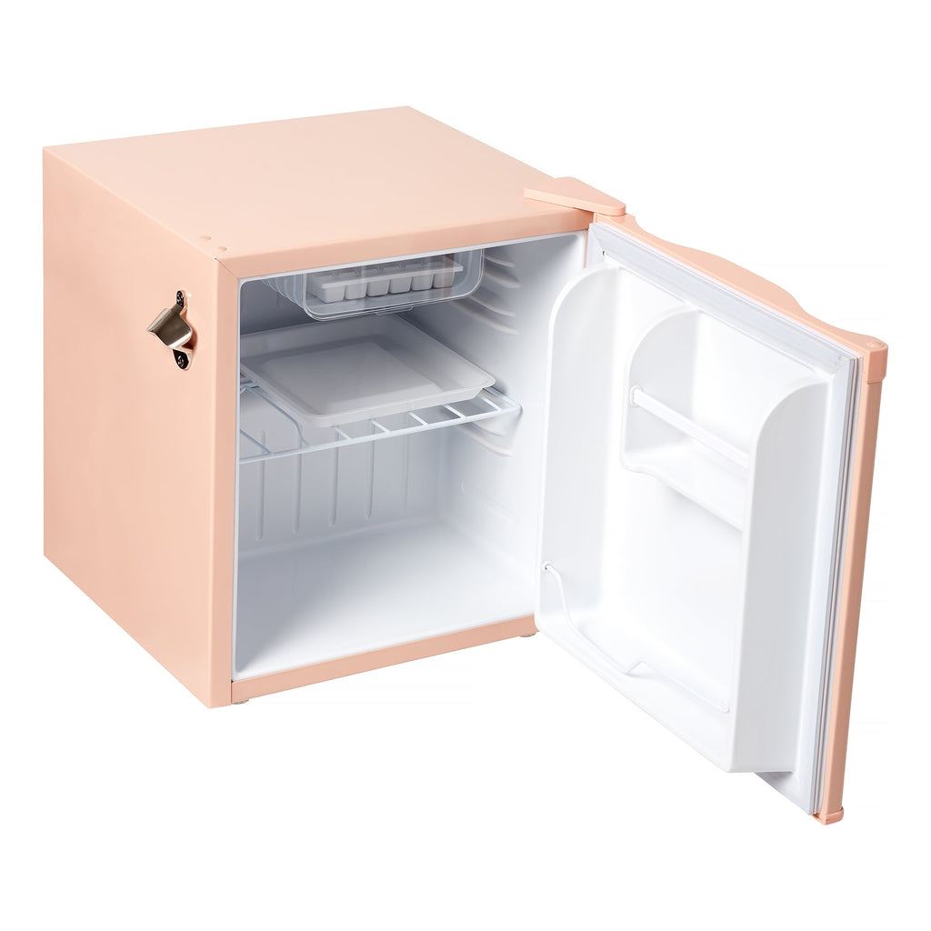 Frigidaire 1.6 Cu ft. Retro Compact Refrigerator with Side Bottle Opener, Coral