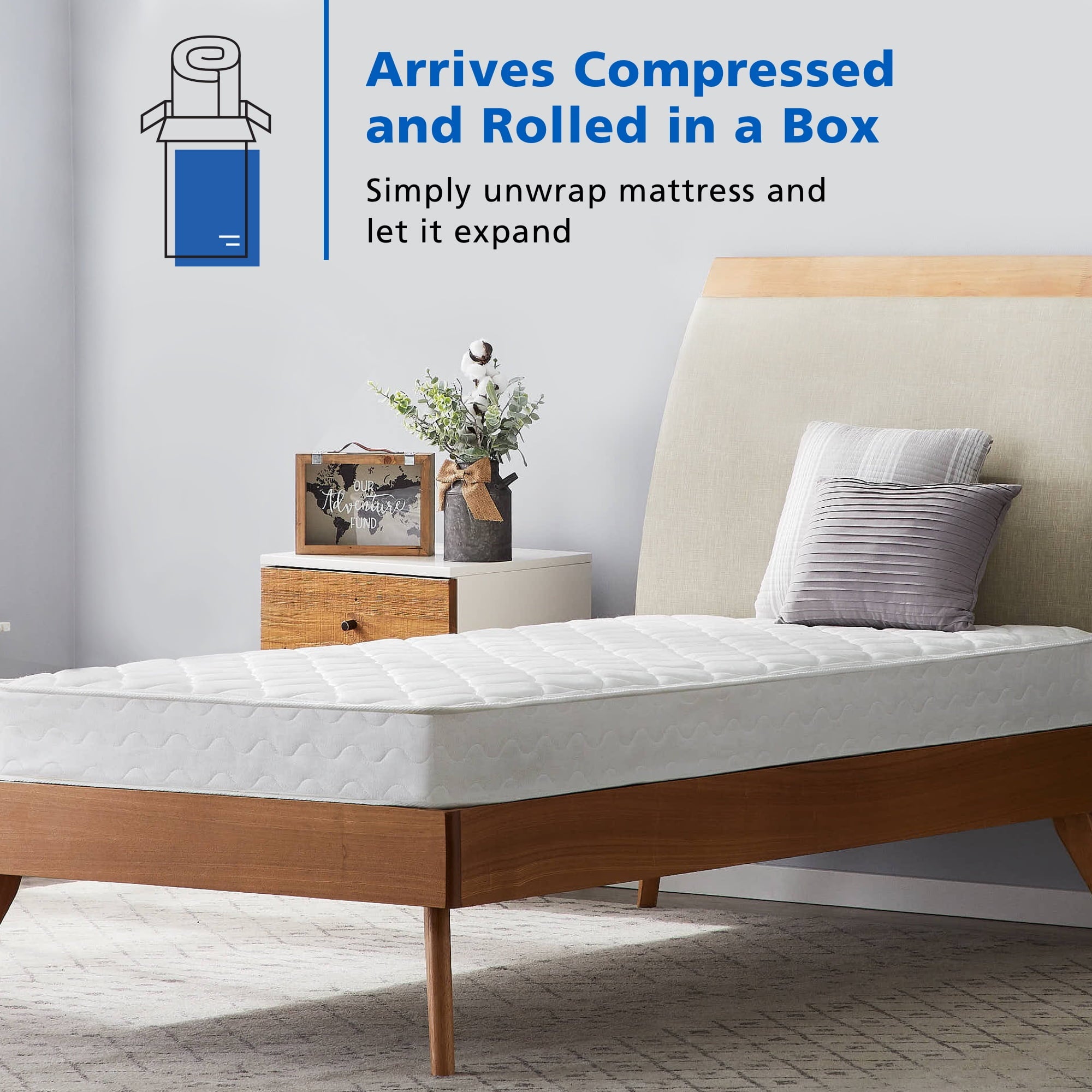 Mainstays 6" Innerspring Mattress, Twin