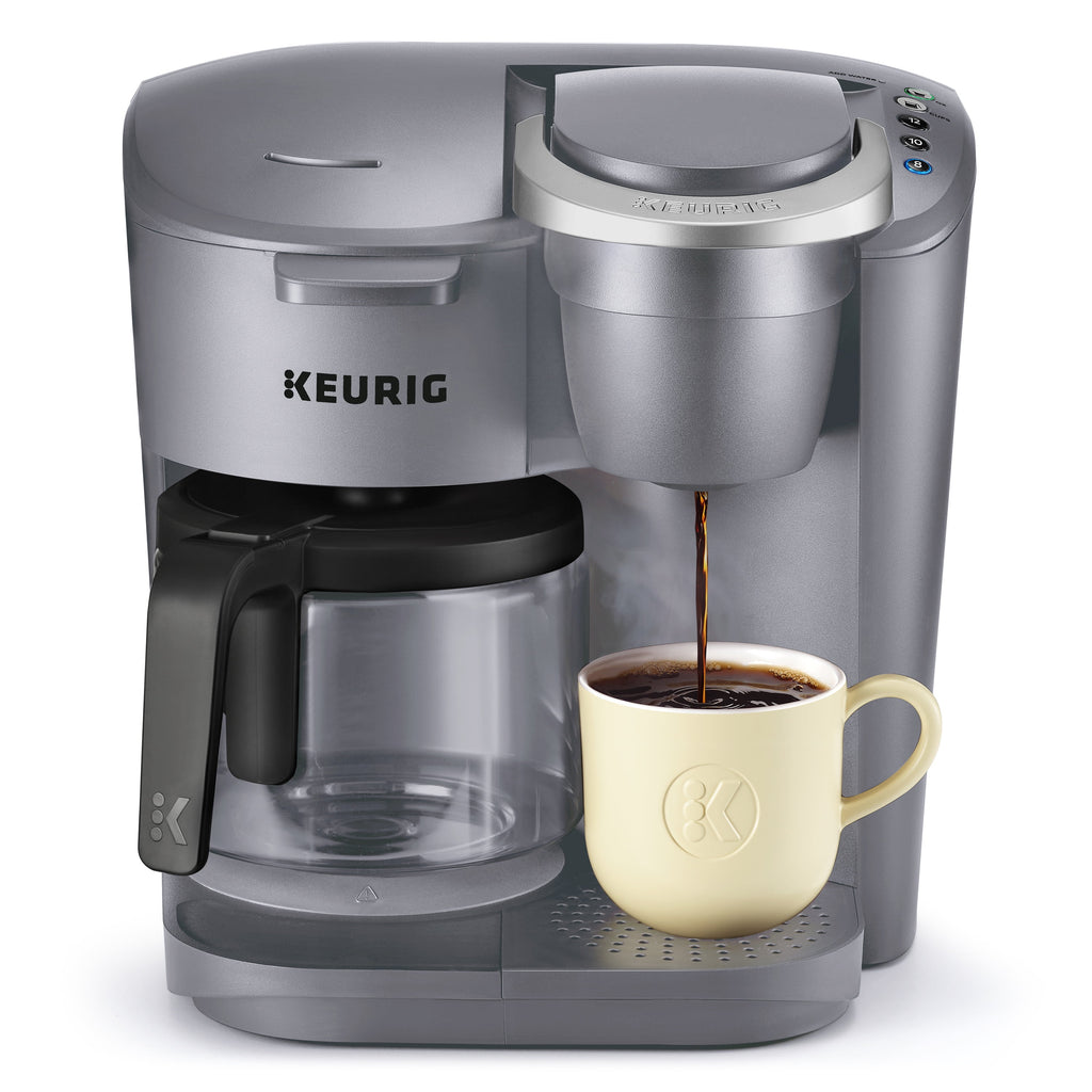 Keurig K-Duo Essentials Black Single-Serve K-Cup Pod Coffee Maker, Black