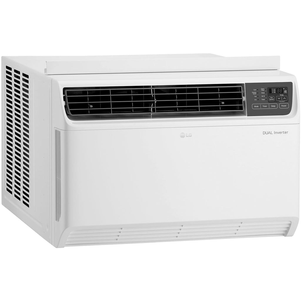 LG Energy Star 9,500 BTU 115V Dual Inverter Window Air Conditioner with Wi-Fi Control