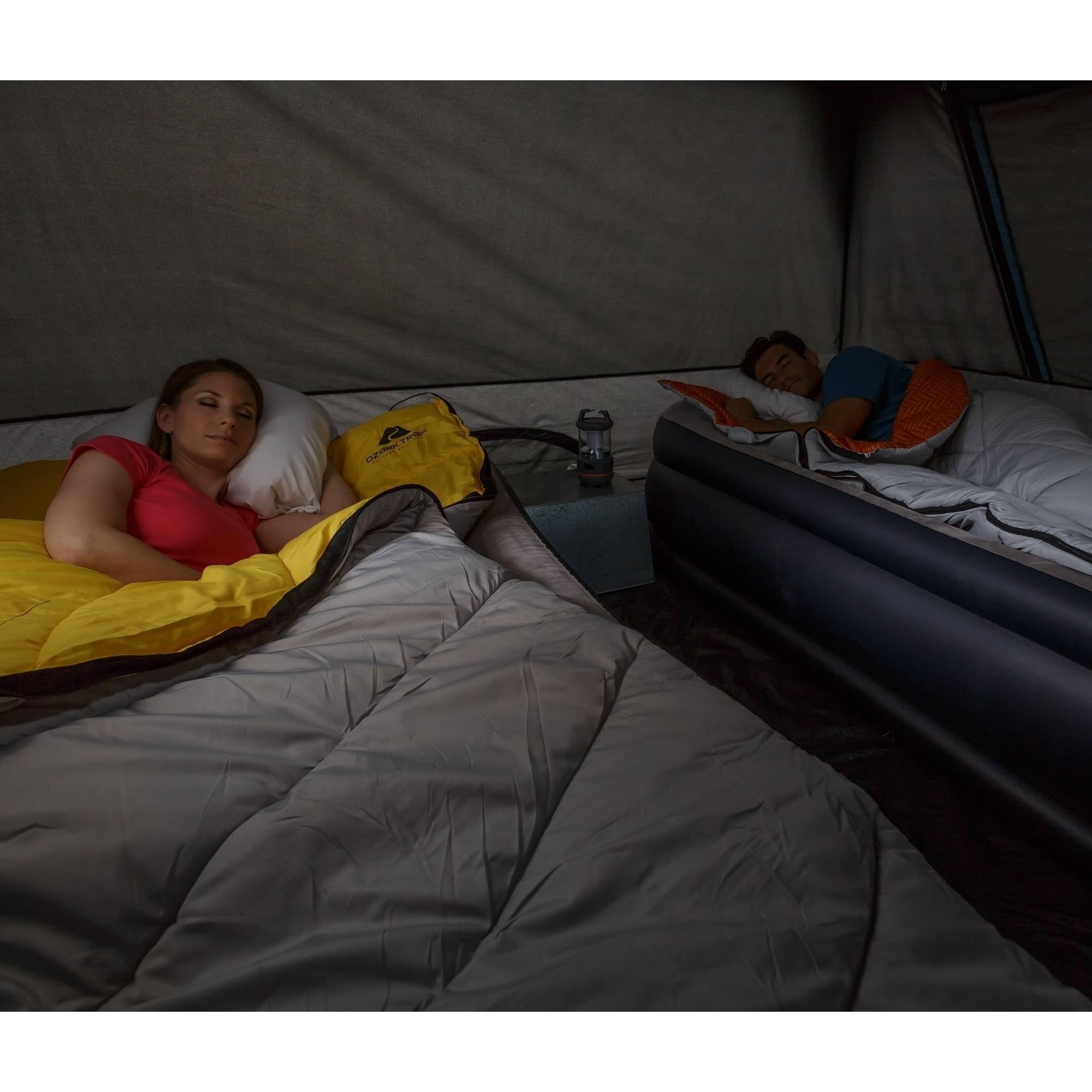 Ozark Trail 14'x10' 10-Person Dark Rest Instant Cabin Tent, 37.7 lbs