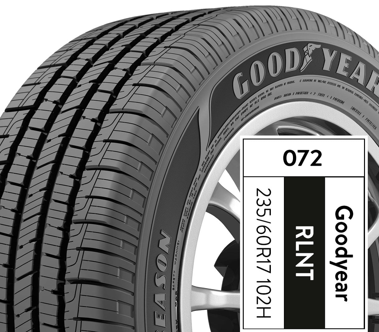 Goodyear Reliant All-Season 235/60R17 102H All-Season Tire