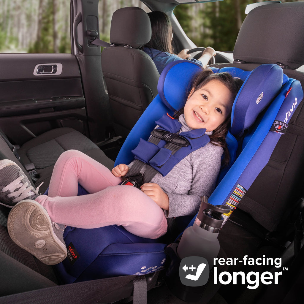 Diono Radian 3RX All-in-One Convertible Car Seat, Black Jet