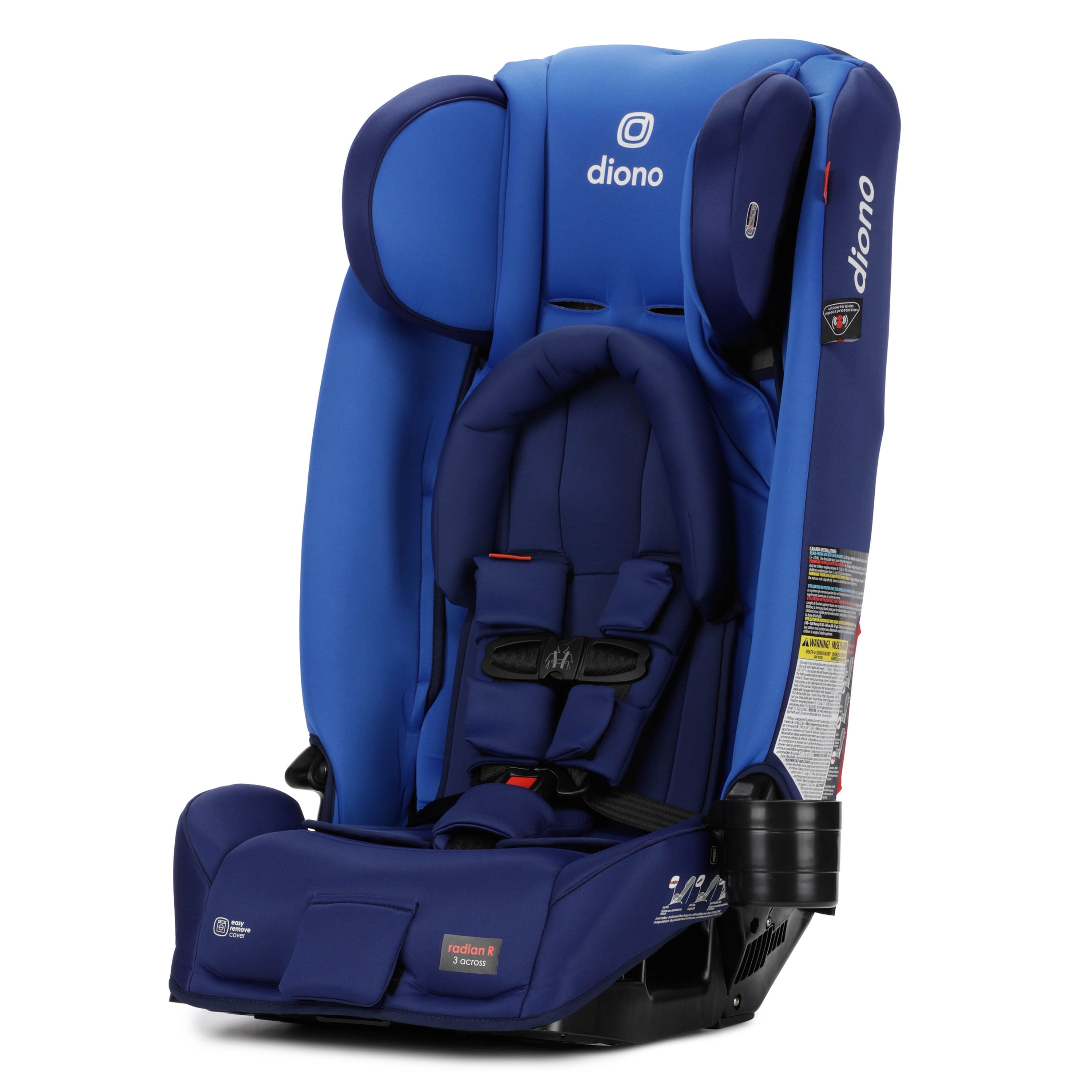 Diono Radian 3RX All-in-One Convertible Car Seat, Black Jet