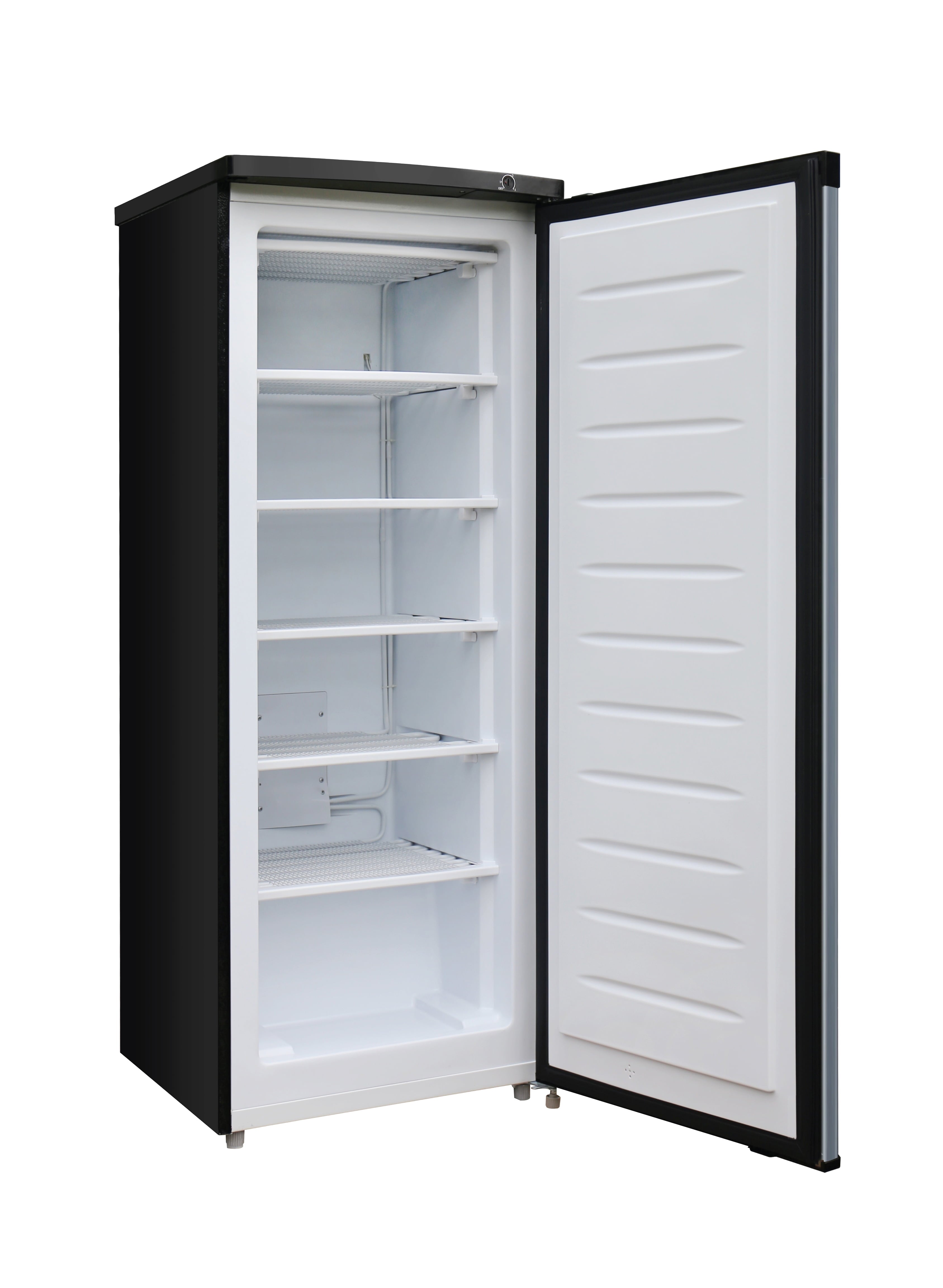 Frigidaire 6.5 Cu. ft. Retro Upright Freezer, Platinum Silver