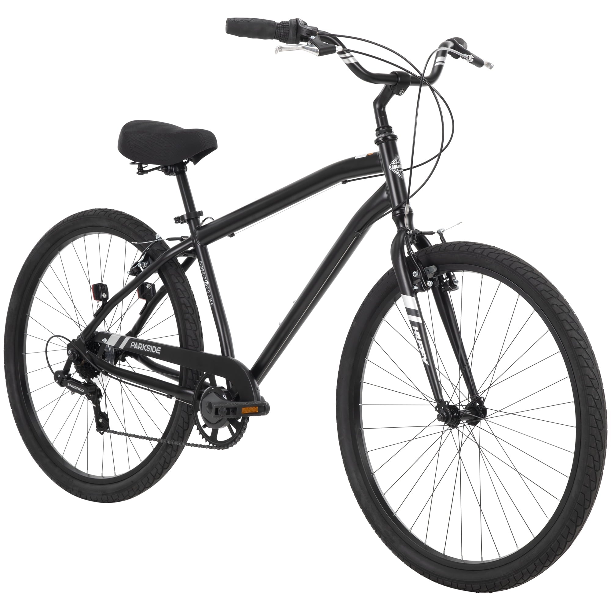 Huffy 27.5" Mens Parkside&trade; 7-Speed Bike, Matte Black
