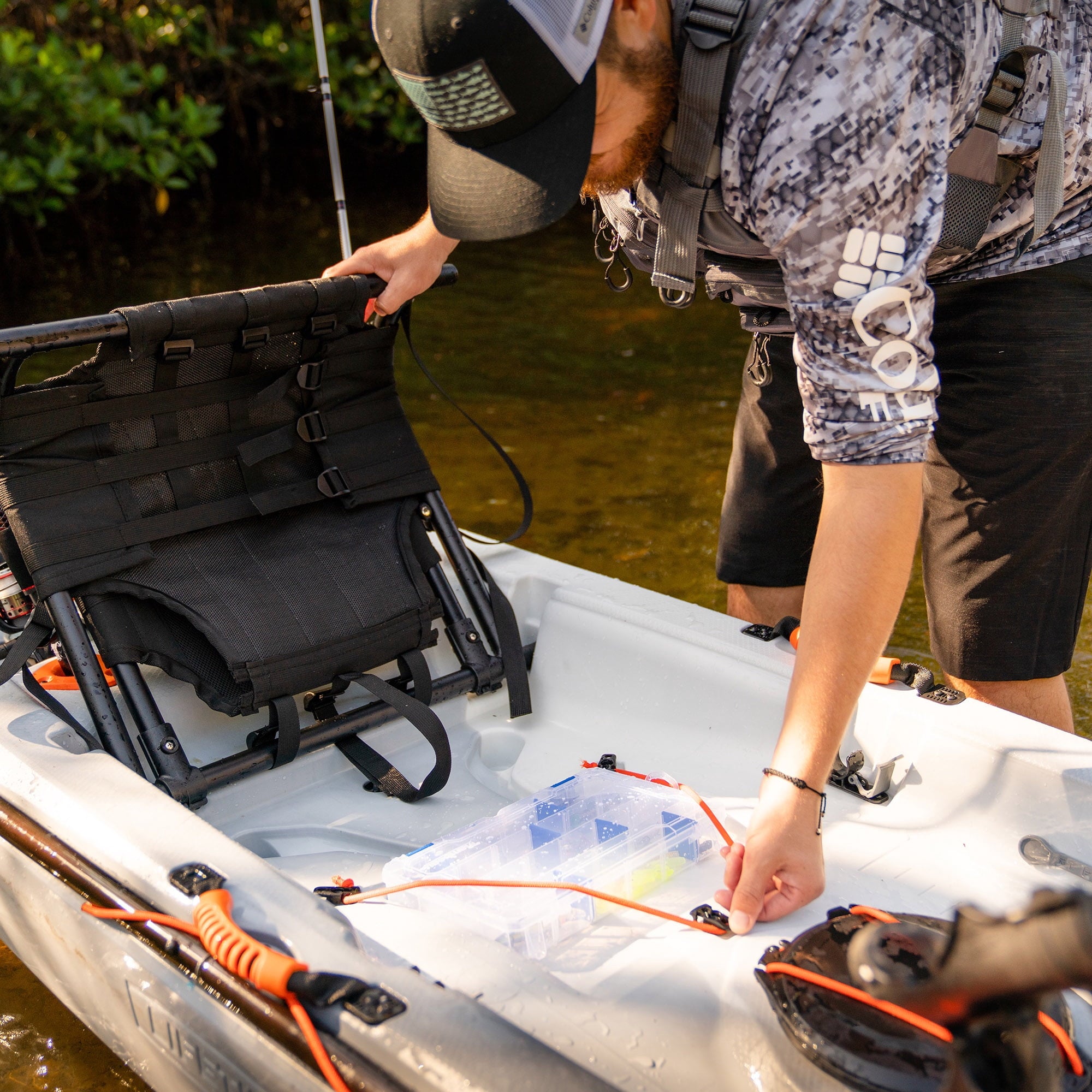 Lifetime Tamarack Pro 123 inch Sit-on-Top Kayak, Eclipse Fusion (91058)