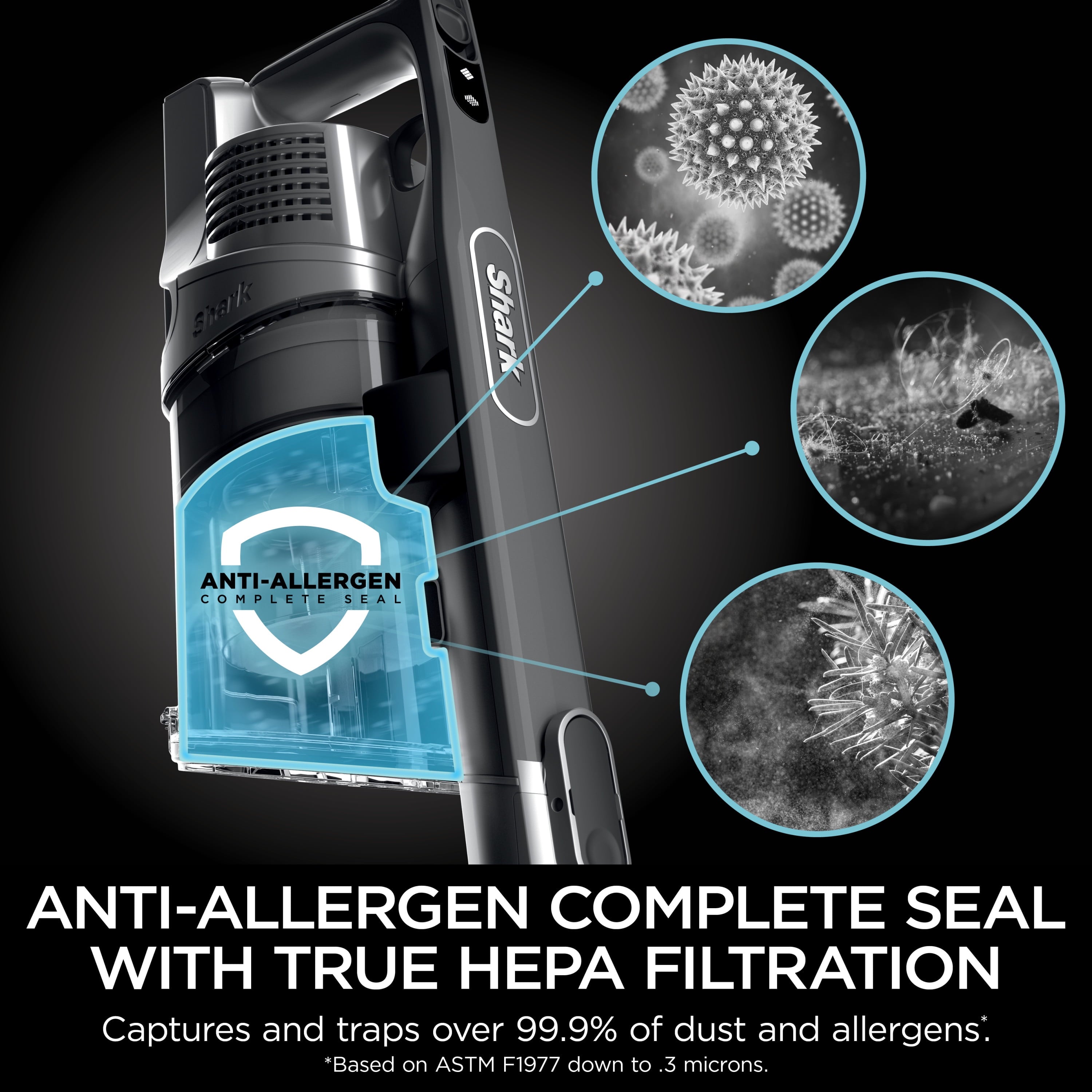 Shark® Cordless Pet Stick Vacuum with Anti-Allergen Complete Seal, IX140H