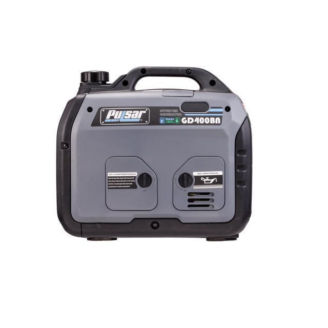 Pulsar Products GD400BN, 4000W Portable super-quiet Dual Fuel & Parallel Capability, RV-Ready, CARB Compliant