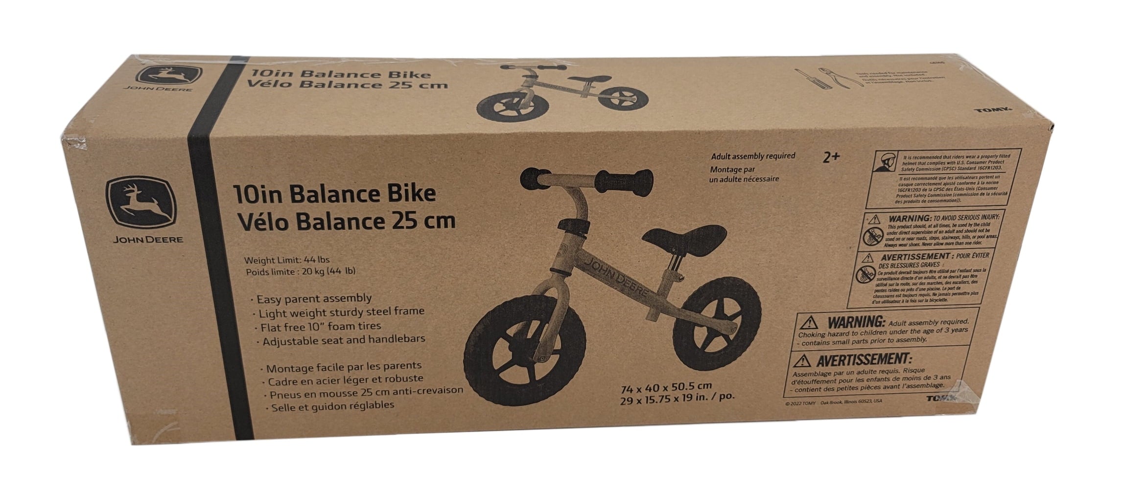 John Deere 10" Balance Bike - LP79413