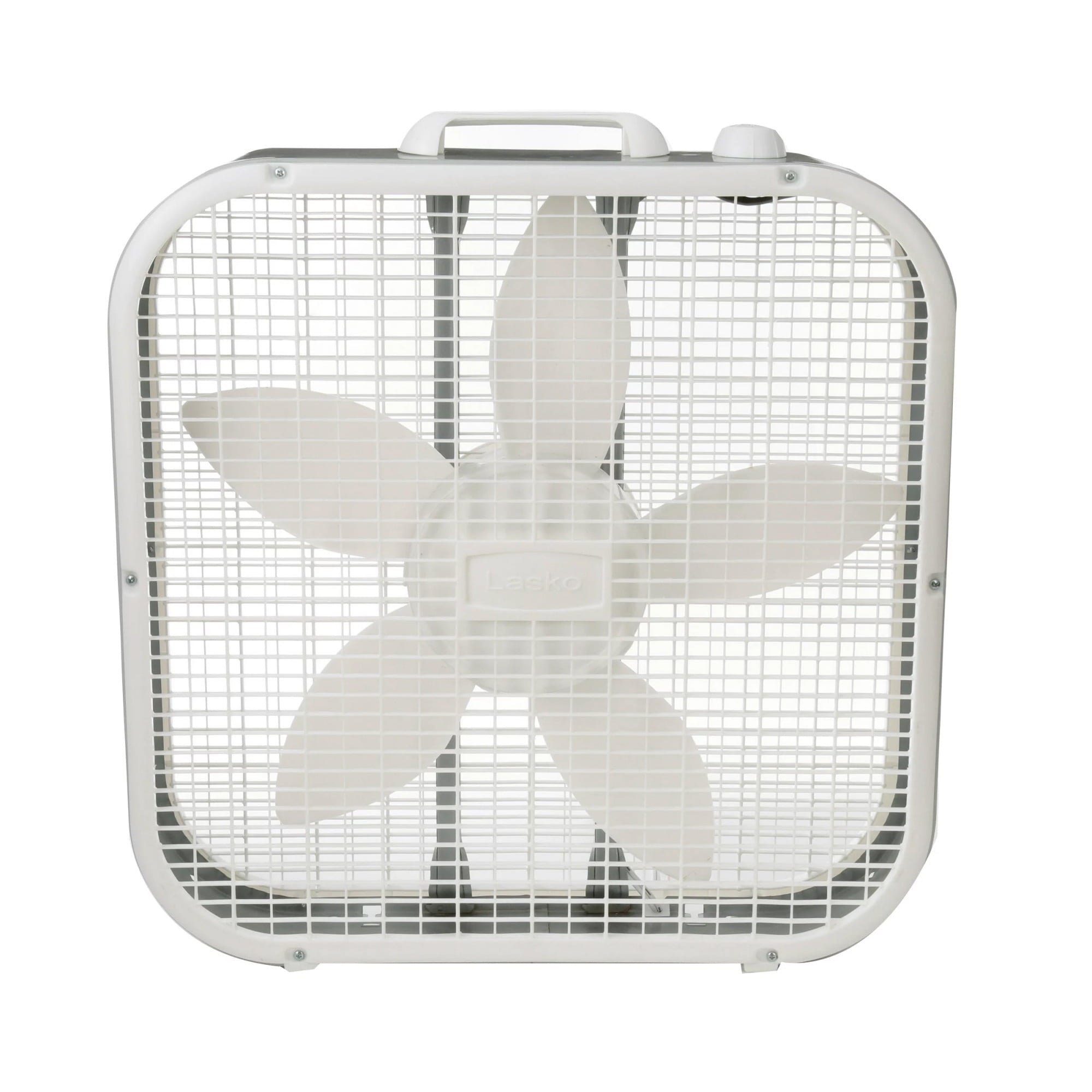 Lasko 20" Cool Colors 3-Speed Box Fan with Weather-Resistant Motor, Blue, 22.5" High, B20310, New