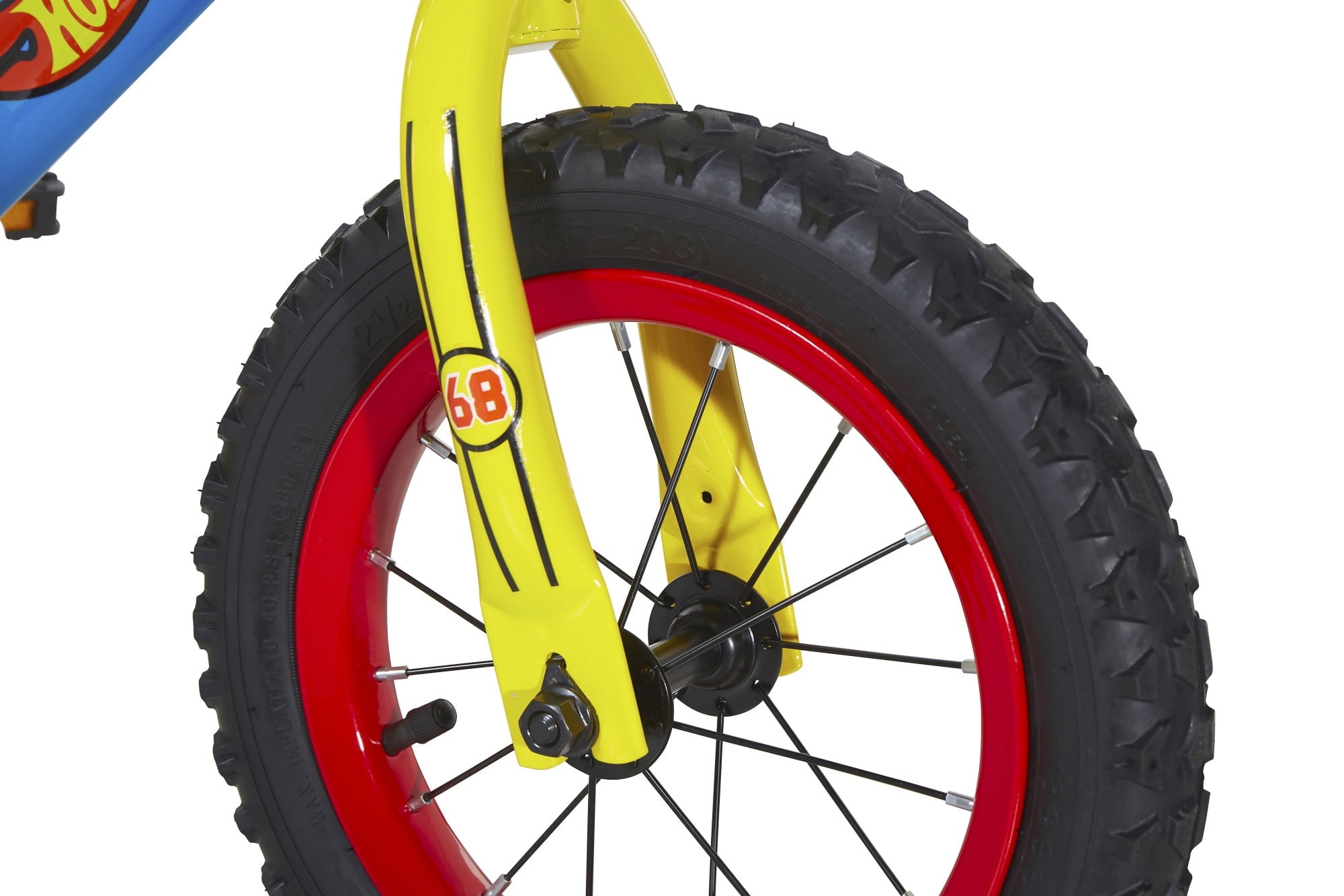 Dynacraft Hot Wheels 12-inch Boys BMX Bike for Child 3-5 Years