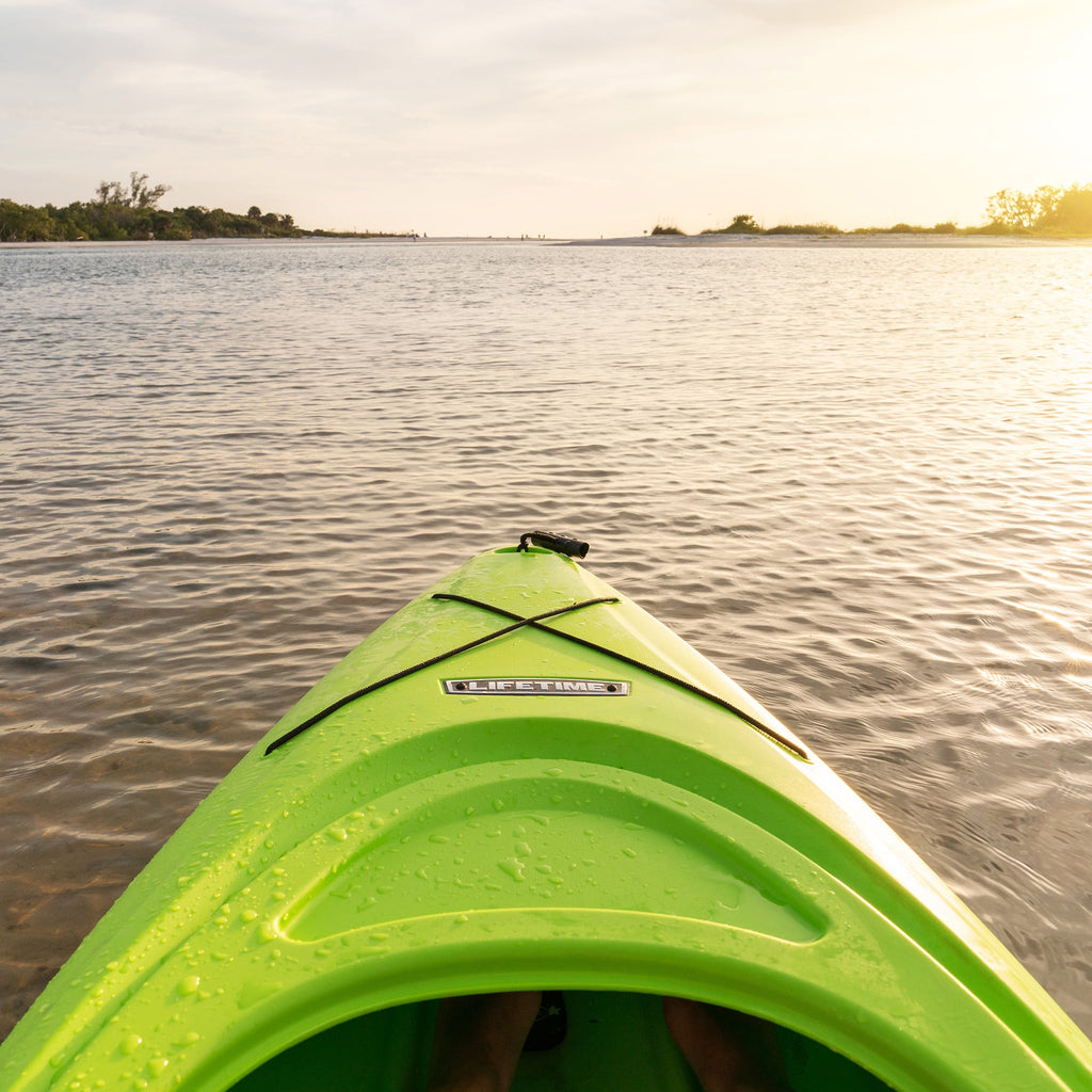 Lifetime Pacer 8 ft Sit-In Kayak (Paddle Included), Orange