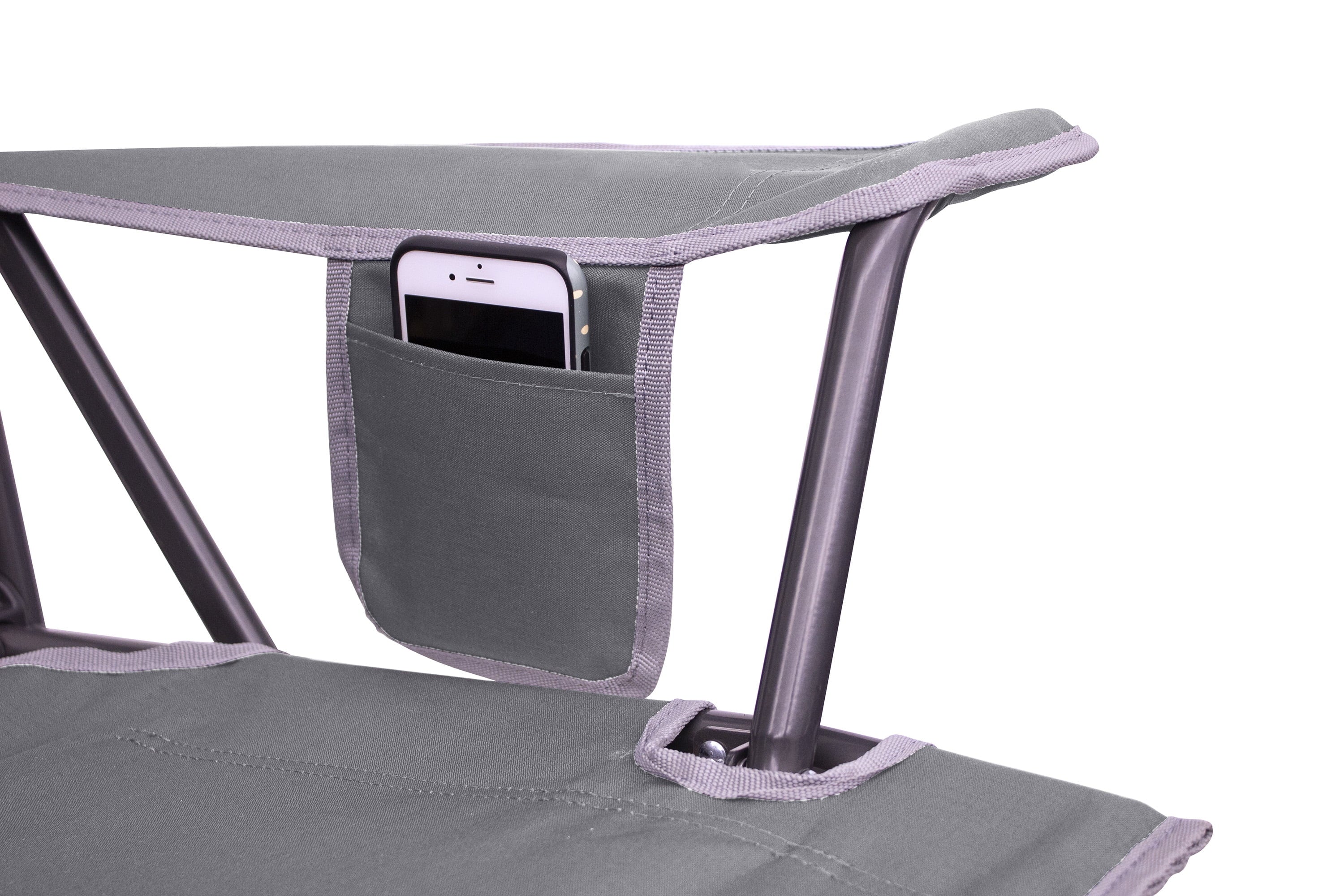GCI Outdoor Comfort Pro Rocker Folding Rocking Camping Chair, Indigo