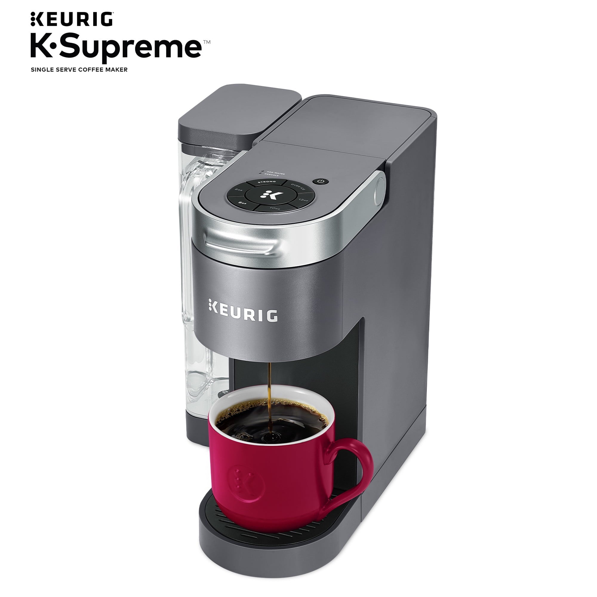 Keurig K-Supreme Single-Serve K-Cup Pod Coffee Maker, Black