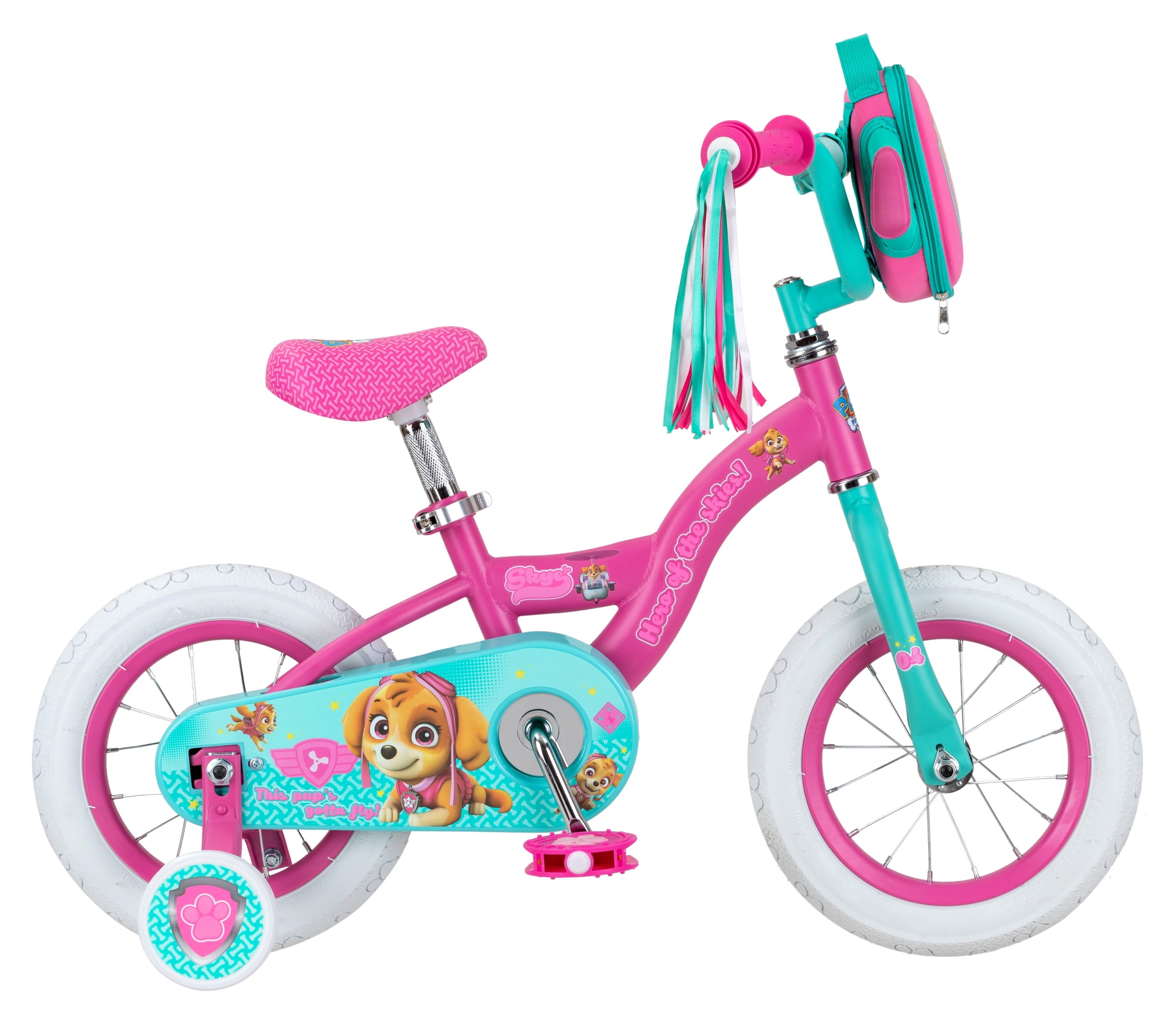 Paw Patrol Skye Sidewalk Bike, 12 In. Wheels, Ages 2 to 4, Pink