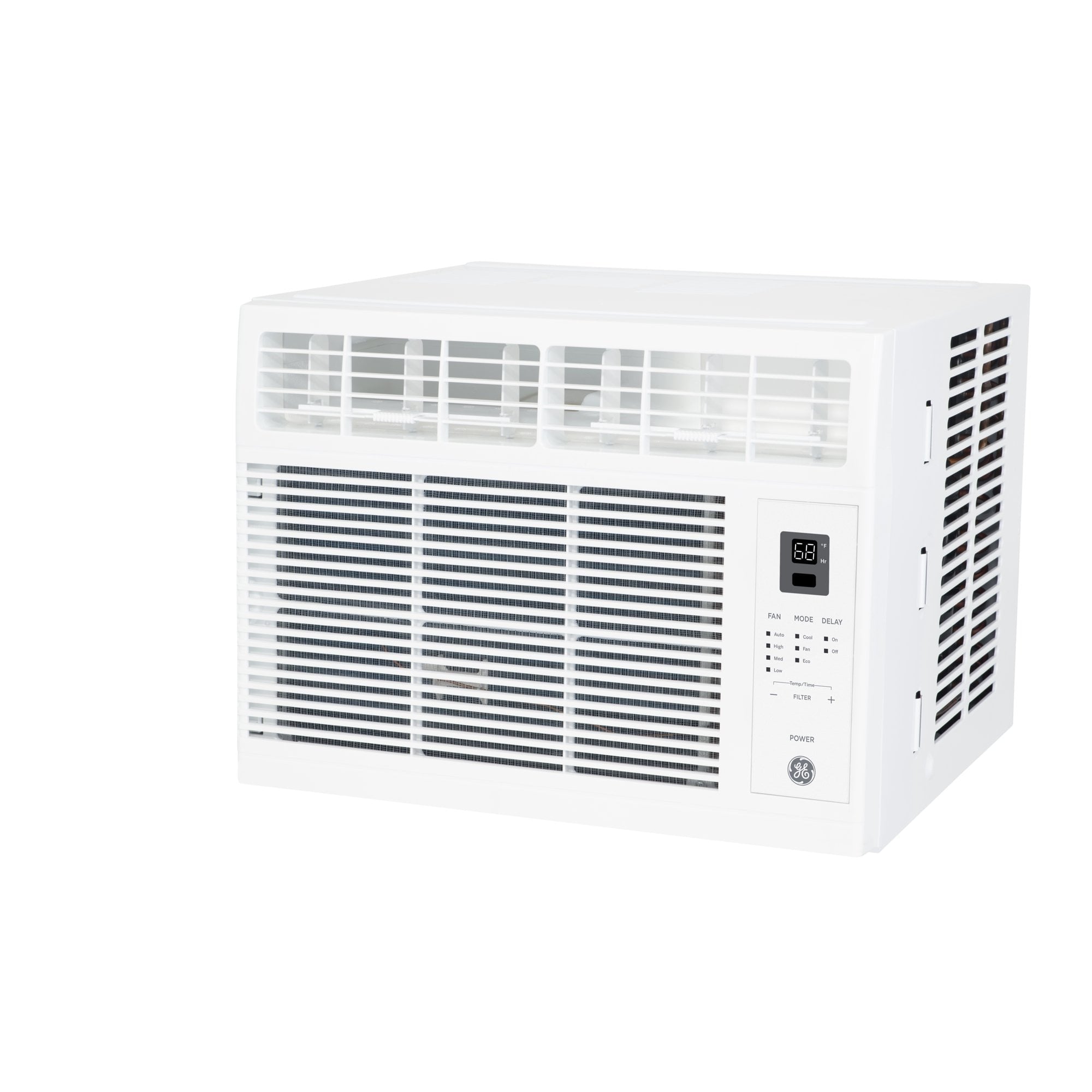 GE Appliances 5,000 BTU 115-Volt Electronic Window Air Conditioner with Remote and Eco Mode, Black, AHB05LZ