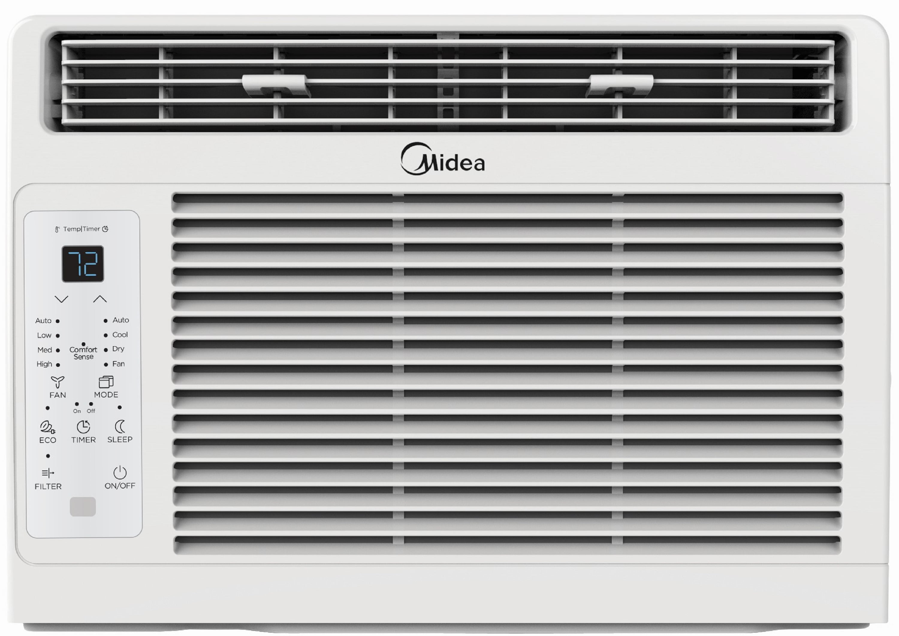 Midea 5,000 BTU 115V Window Air Conditioner with ComfortSense Remote, Black, MAW05R1WBL