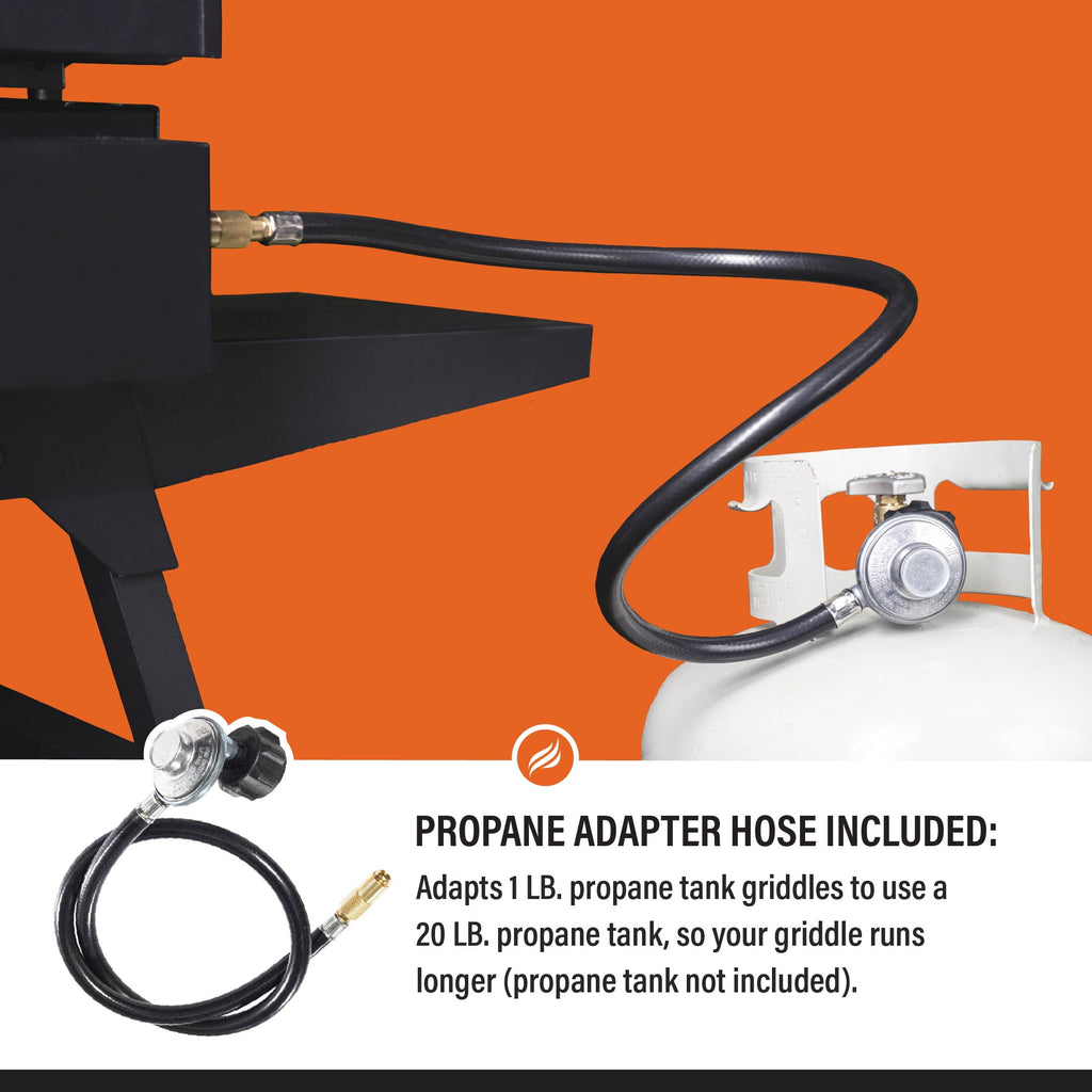 Blackstone Adventure Ready 22" Griddle with Stand and Adapter Hose