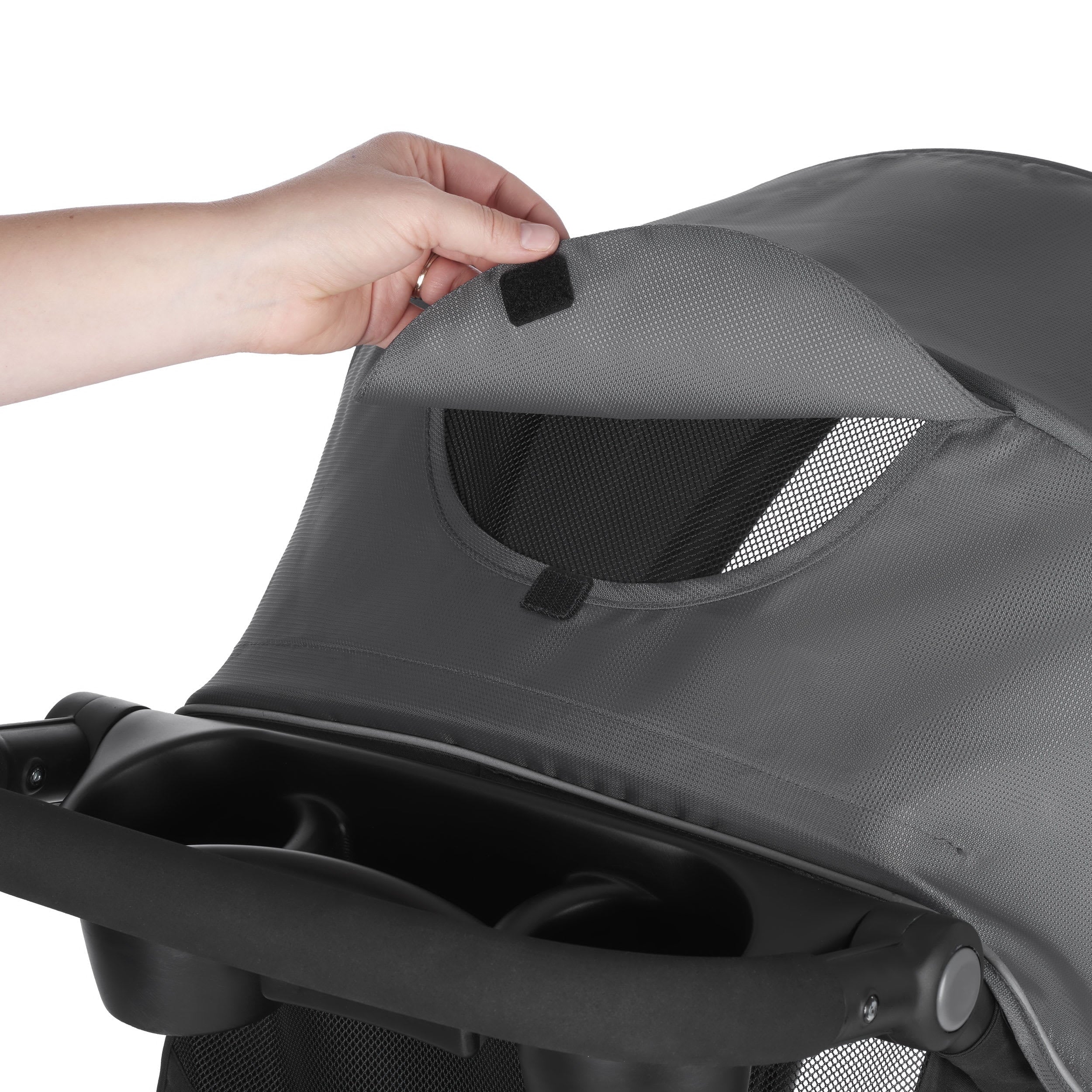 Folio3 Stroll & Jog Travel System with LiteMax Infant Car Seat (Avenue Gray)