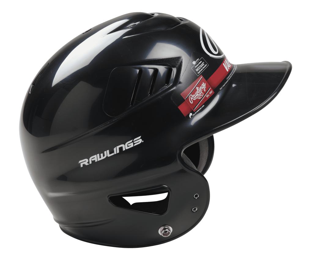 Rawlings 2022 Coolflo Youth Baseball Batting Helmet, Black