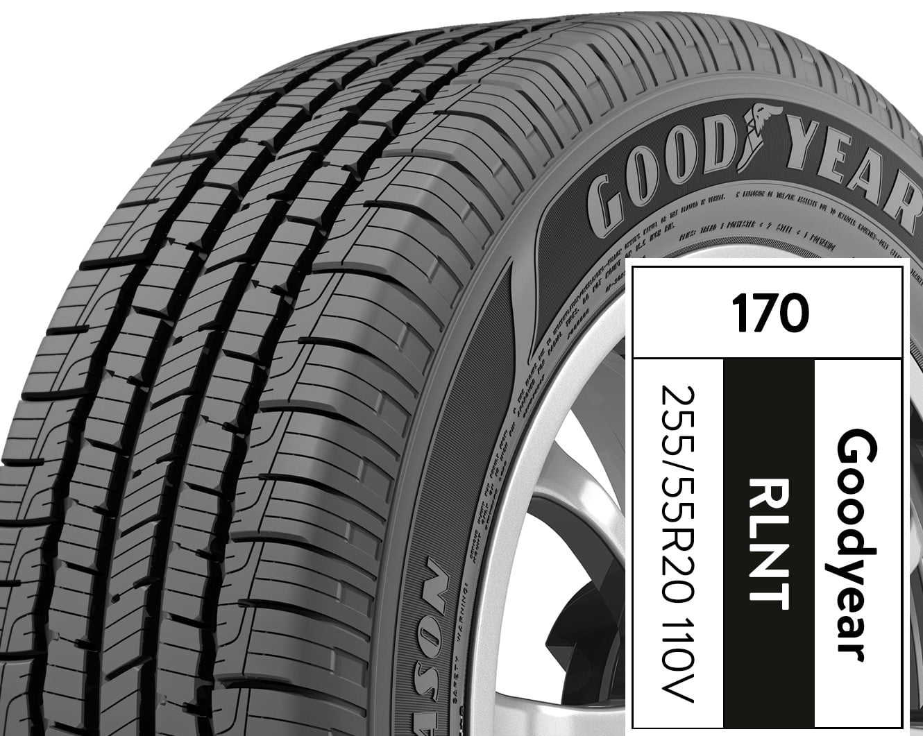Goodyear Reliant All-Season 255/55R20 110V All-Season Tire