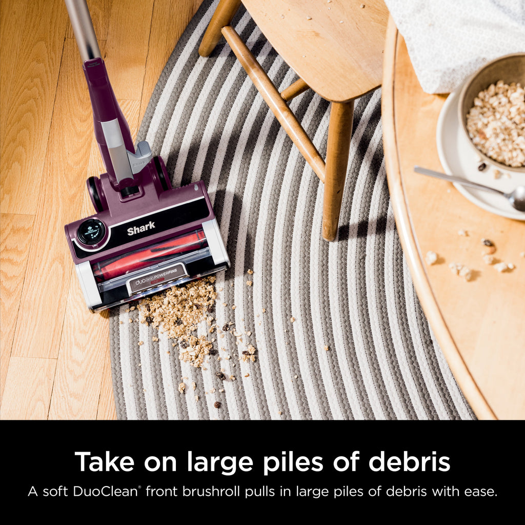 Shark Stratos™ UltraLight™ Corded Stick Vacuum with DuoClean® PowerFins™ HairPro™, Self-Cleaning Brushroll, and Odor Neutralizer Technology, HZ3000
