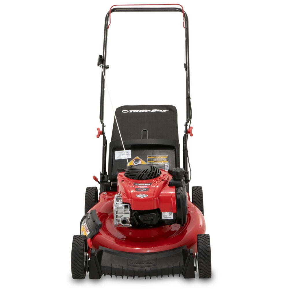 Troy-Bilt TB120B Walk Behind Push Mower 21 in. with 3-in-1 Cutting Triaction Cutting System