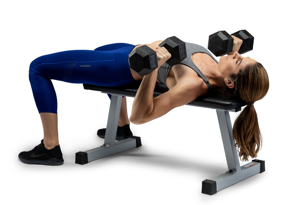Weider, 25lb Rubber Hex Dumbbell, Single