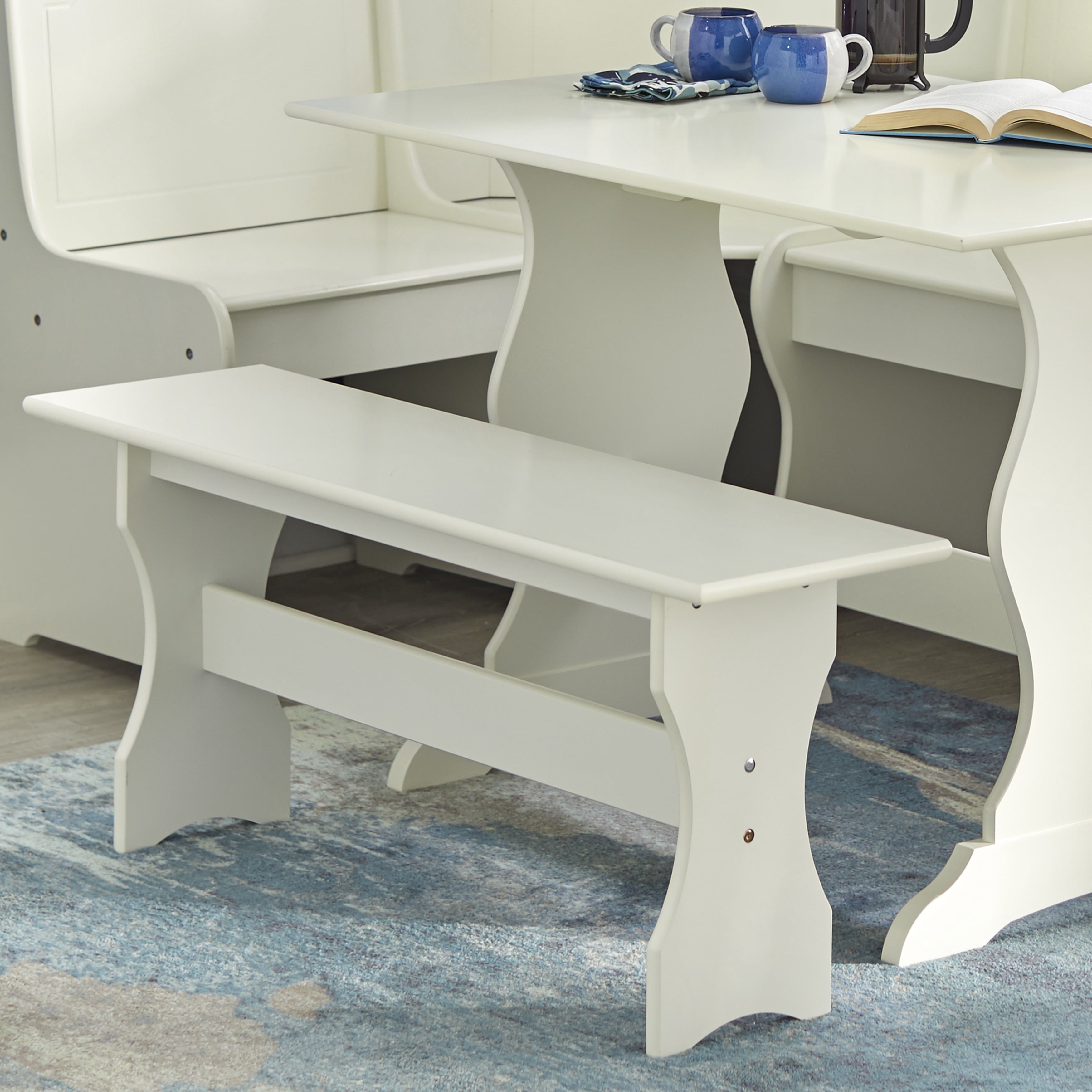 TMS Corner Reversible Dining Breakfast Nook with Storage, Espresso