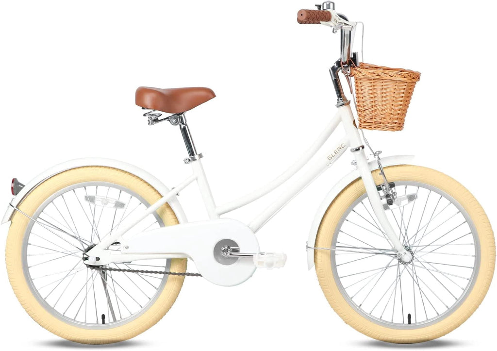 Glerc Little Molly 14 inch Kids Girls Bike for 3-5 Years Old Little Child,Yellow