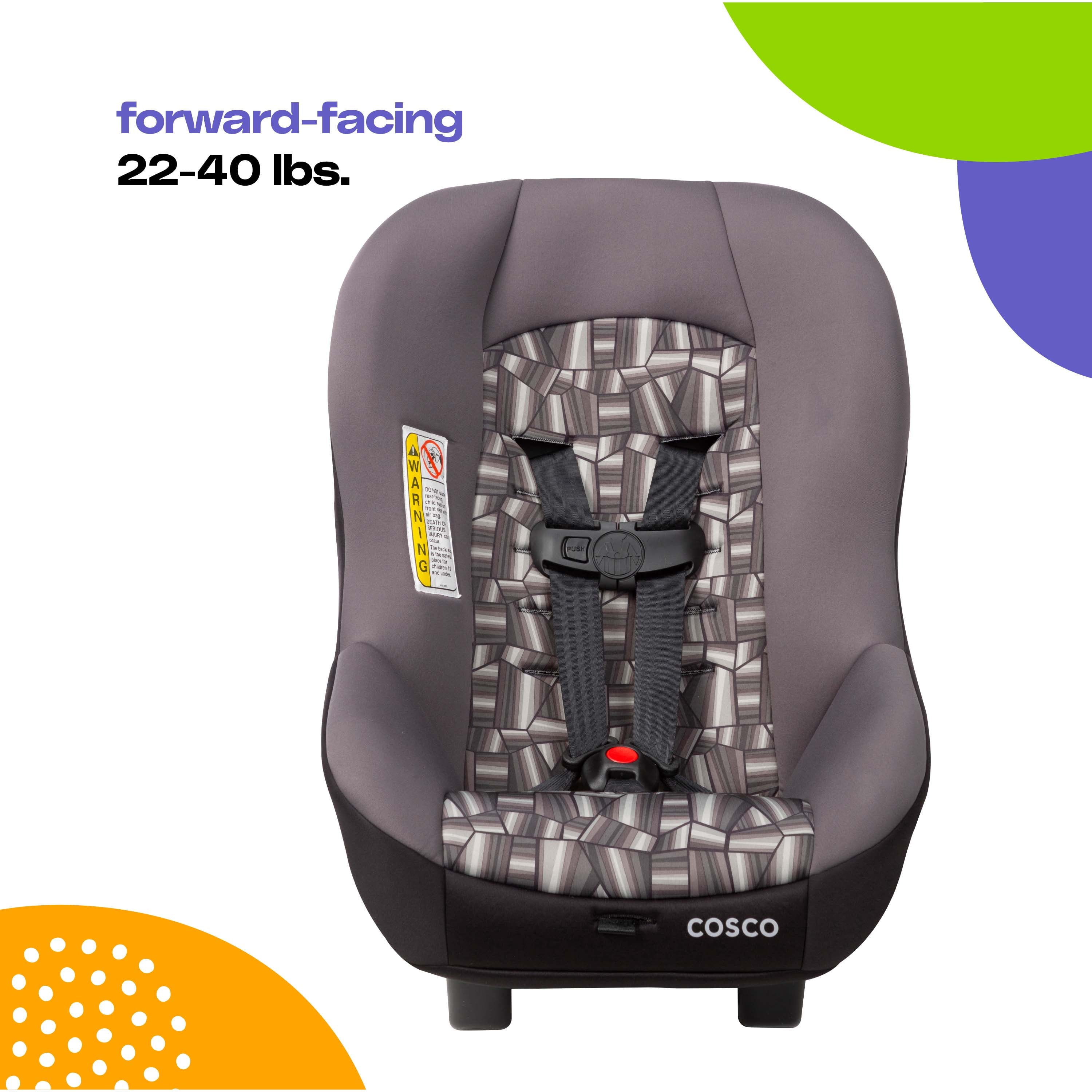 Cosco Kids Scenera NEXT Convertible Car Seat, Bauble