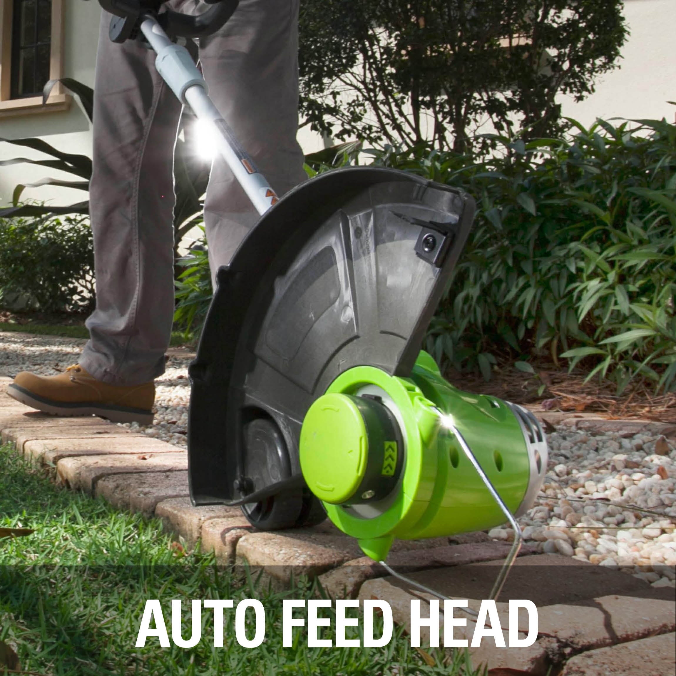 Greenworks 40V 13" Cordless String Trimmer/Edger with 2.0 Ah Battery & Charger 21302