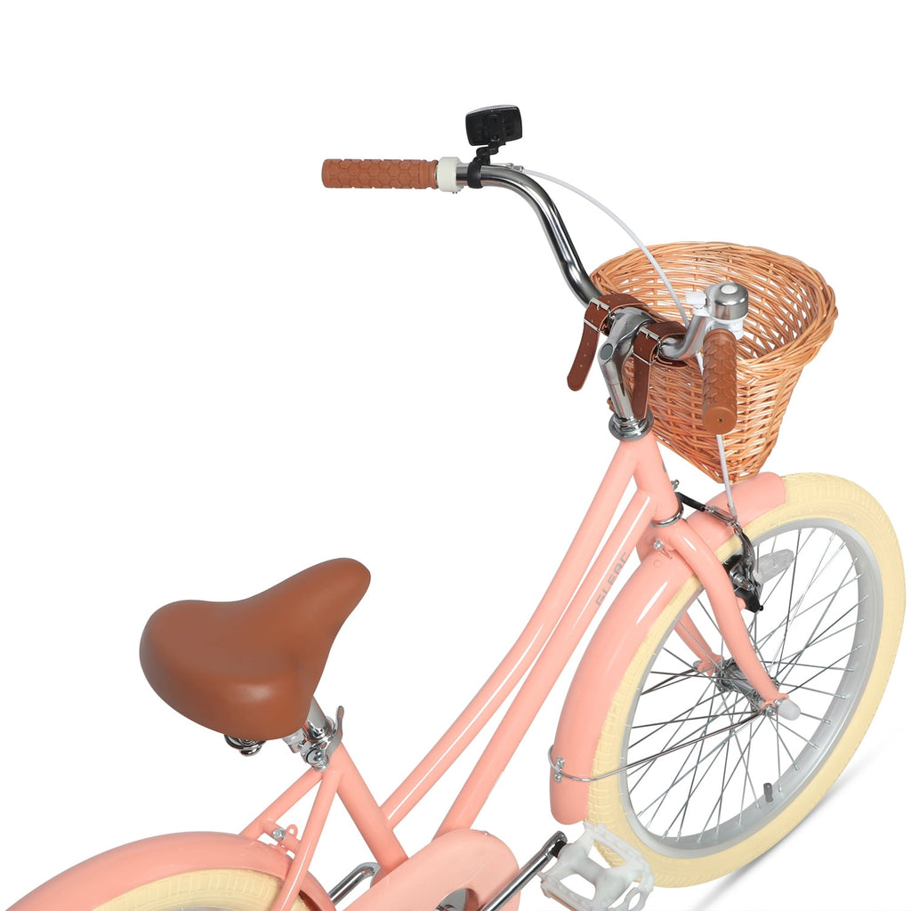 Glerc Little Molly 14 inch Kids Girls Bike for 3-5 Years Old Little Child,Yellow