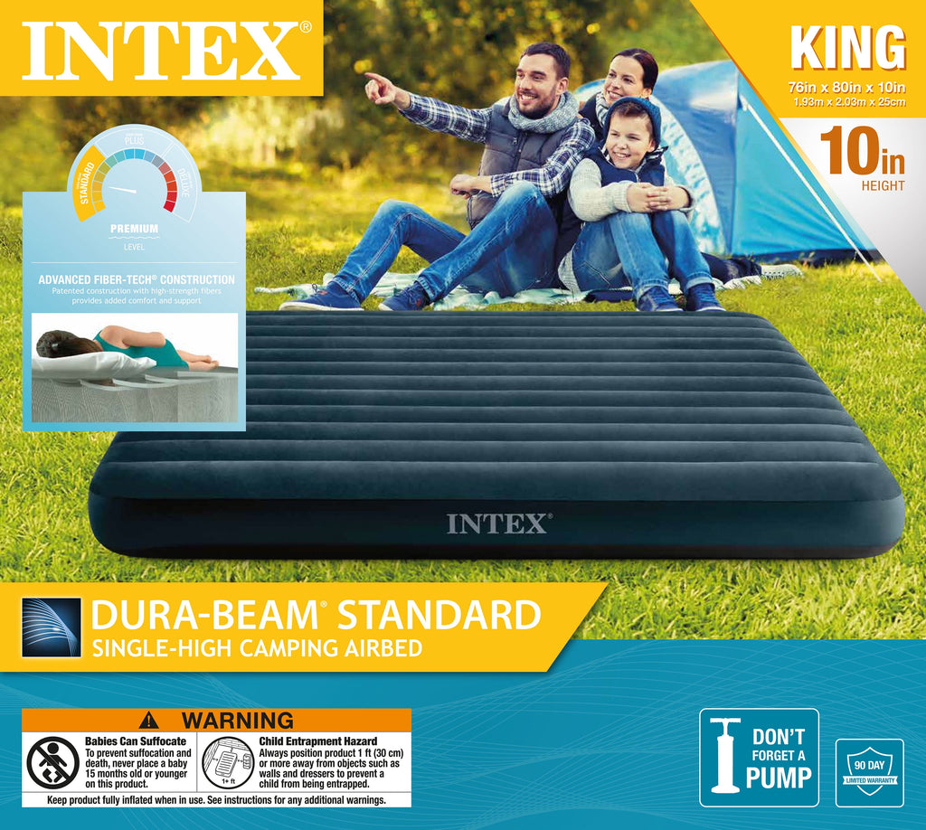 Intex 10in Standard Dura-Beam Airbed Mattress - Pump Not Included - Twin