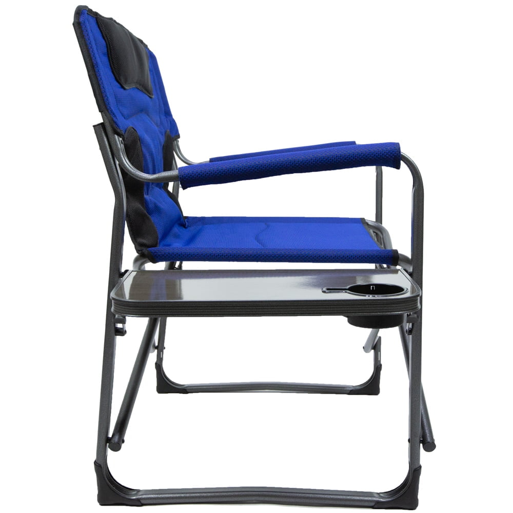 Ozark Trail Camping Director Chair XXL, Red, Adult, 10lbs
