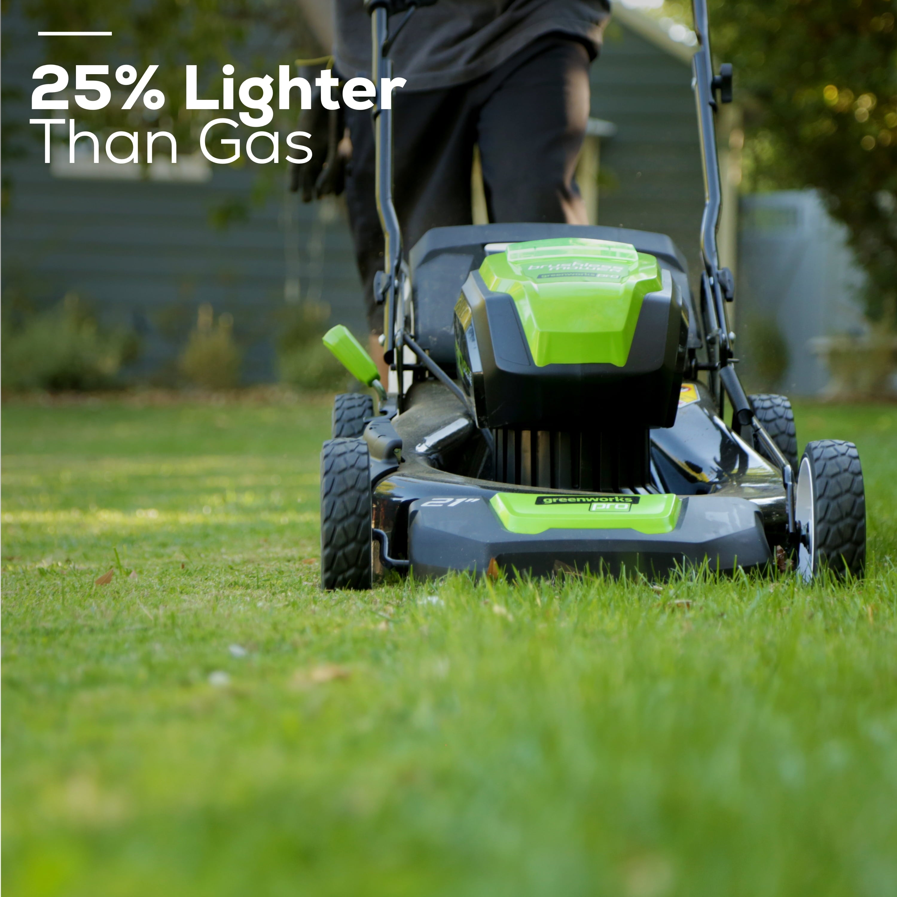 Greenworks 80V 21" Self Propelled Mower 5Ah Battery & Charger 2502402NV