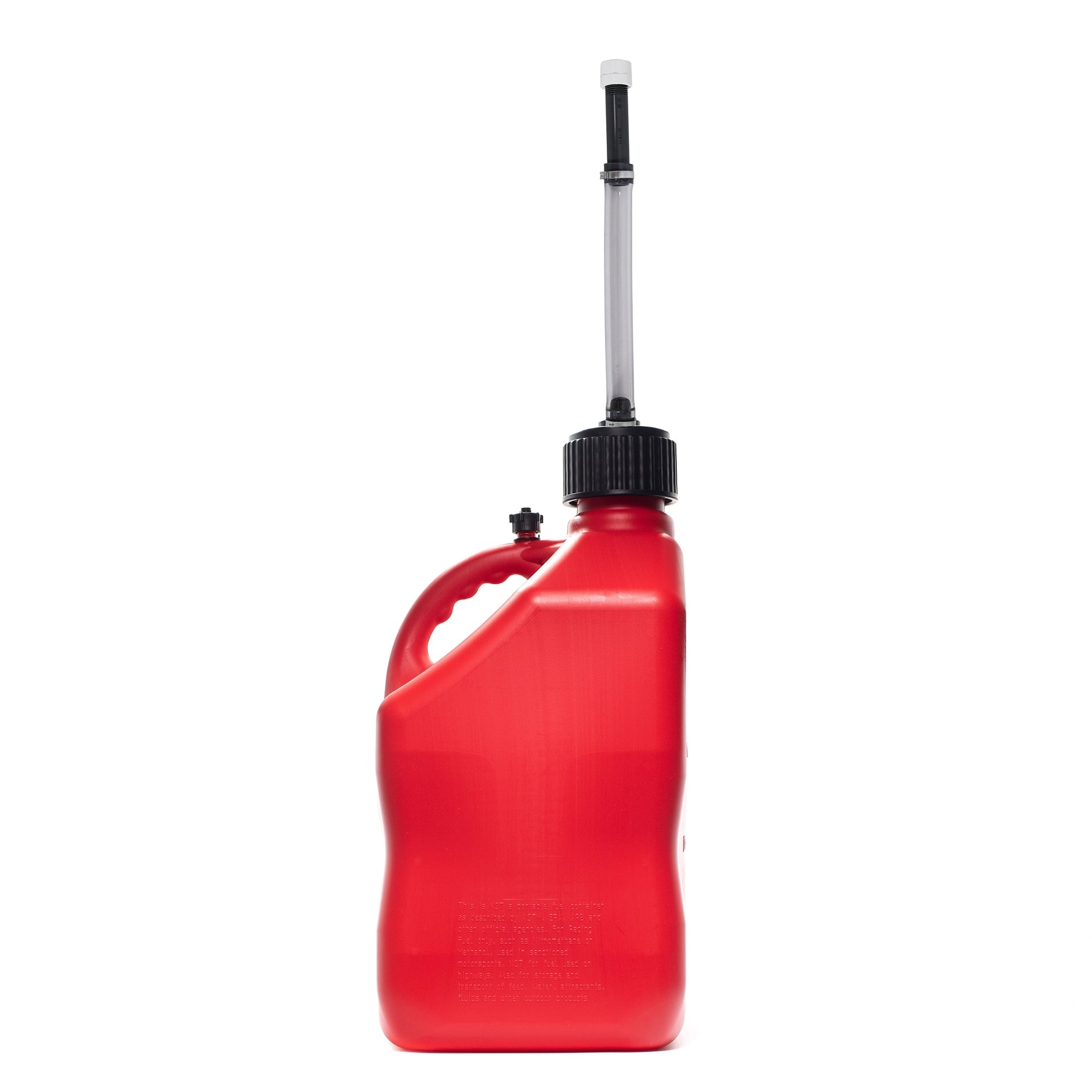 VP Racing 5.5 Gal Motorsport Racing Liquid Jug Can Container & 14 In Hose