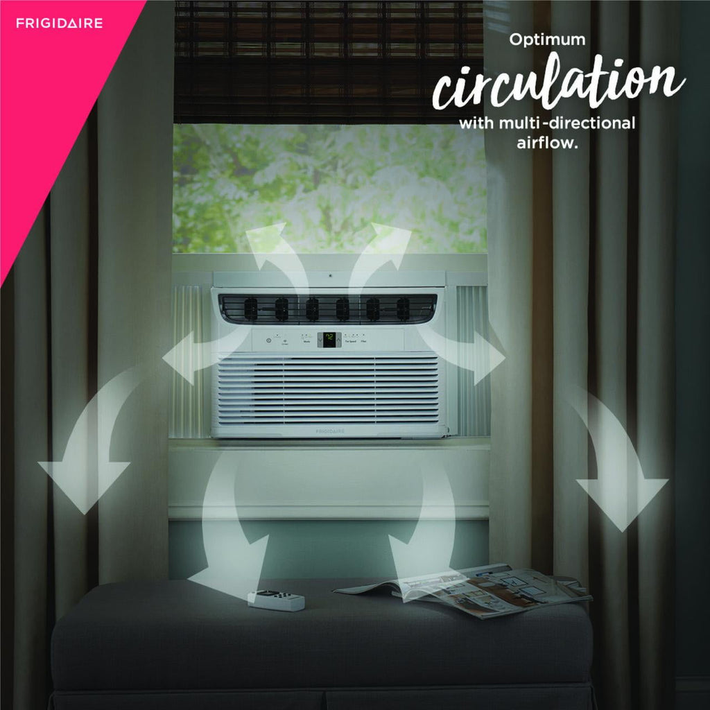 Frigidaire 8,000 BTU Window Air Conditioner with Remote in Black