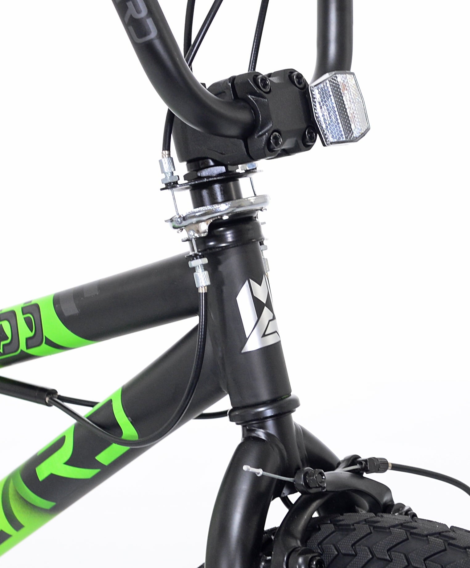Kent Bicycle Maddgear 20" Hazard Mag Wheel Boy's BMX Child Bike, Green and Black