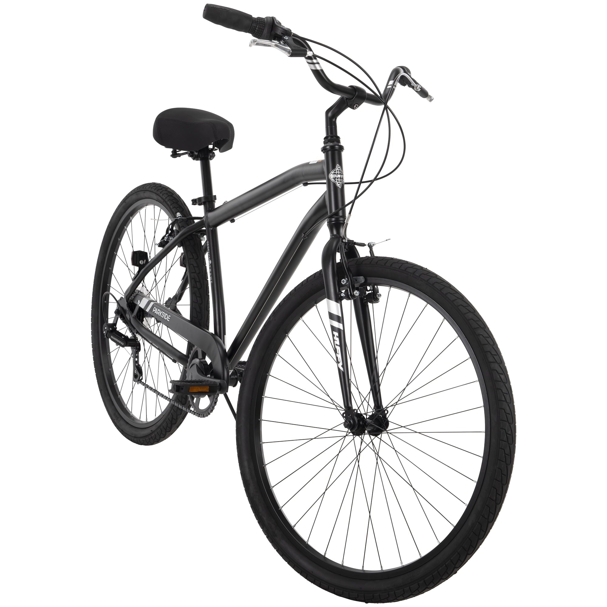 Huffy 27.5" Mens Parkside&trade; 7-Speed Bike, Matte Black