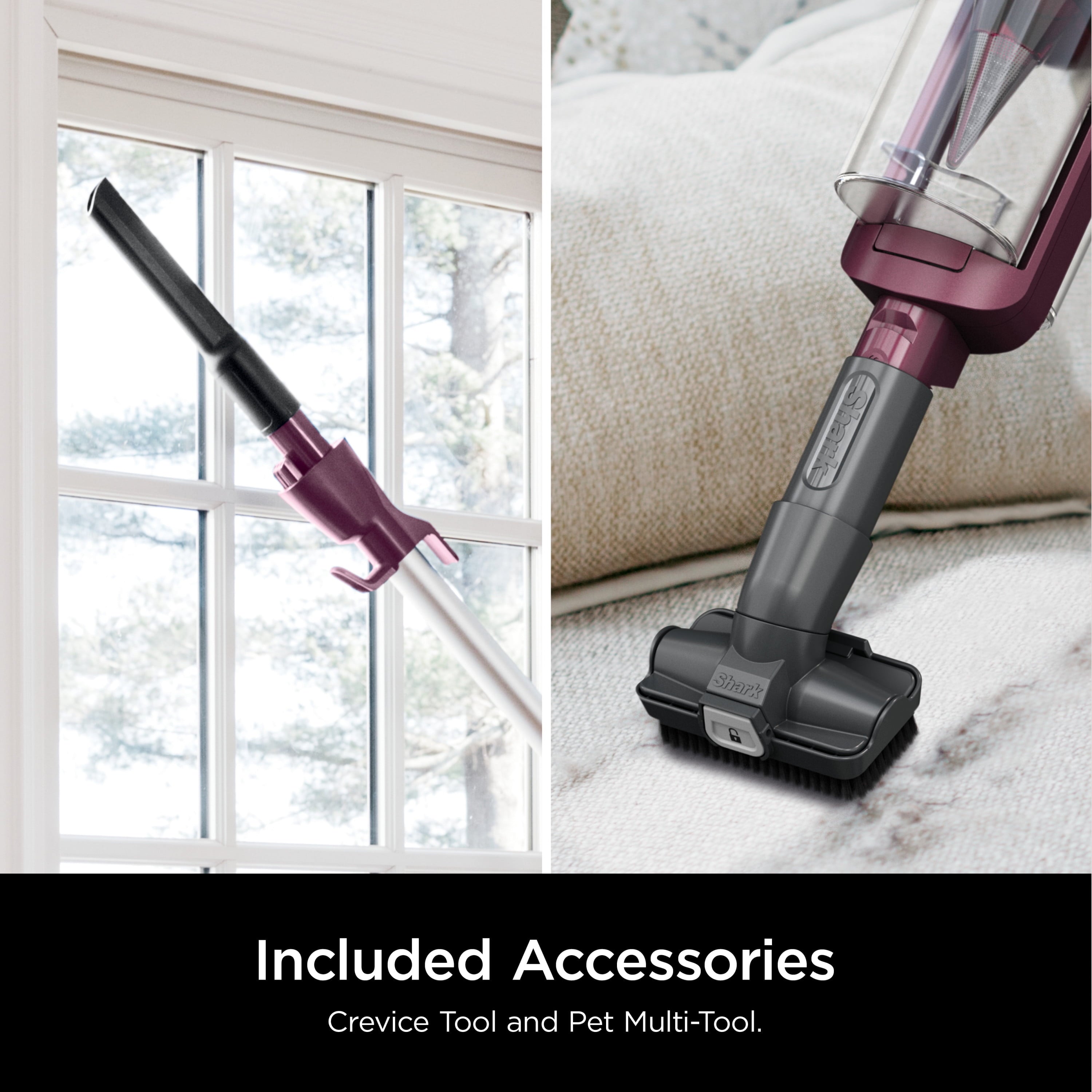 Shark Stratos™ UltraLight™ Corded Stick Vacuum with DuoClean® PowerFins™ HairPro™, Self-Cleaning Brushroll, and Odor Neutralizer Technology, HZ3000