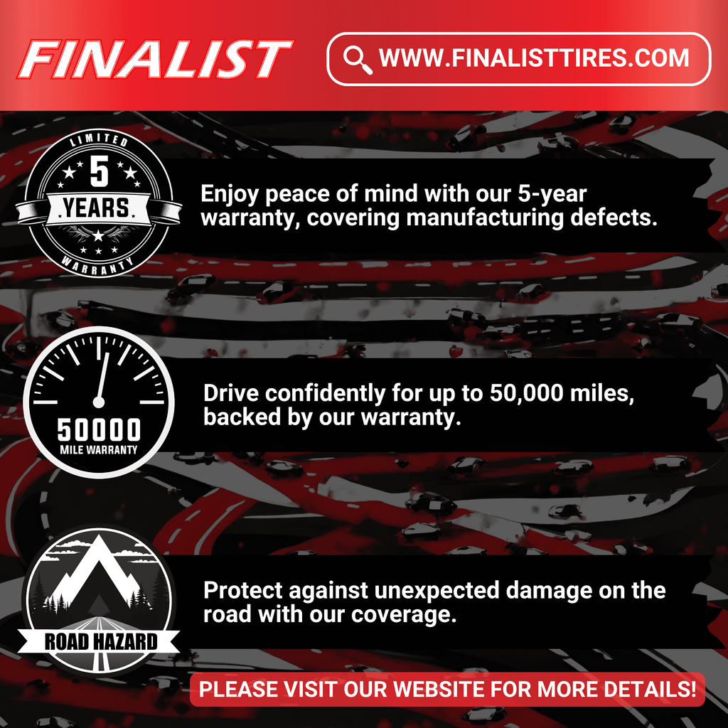 Finalist Terreno A/T 265/75R16 116S SUV Light Truck All Season All Terrain Tire 265/75/16 (Tire Only)