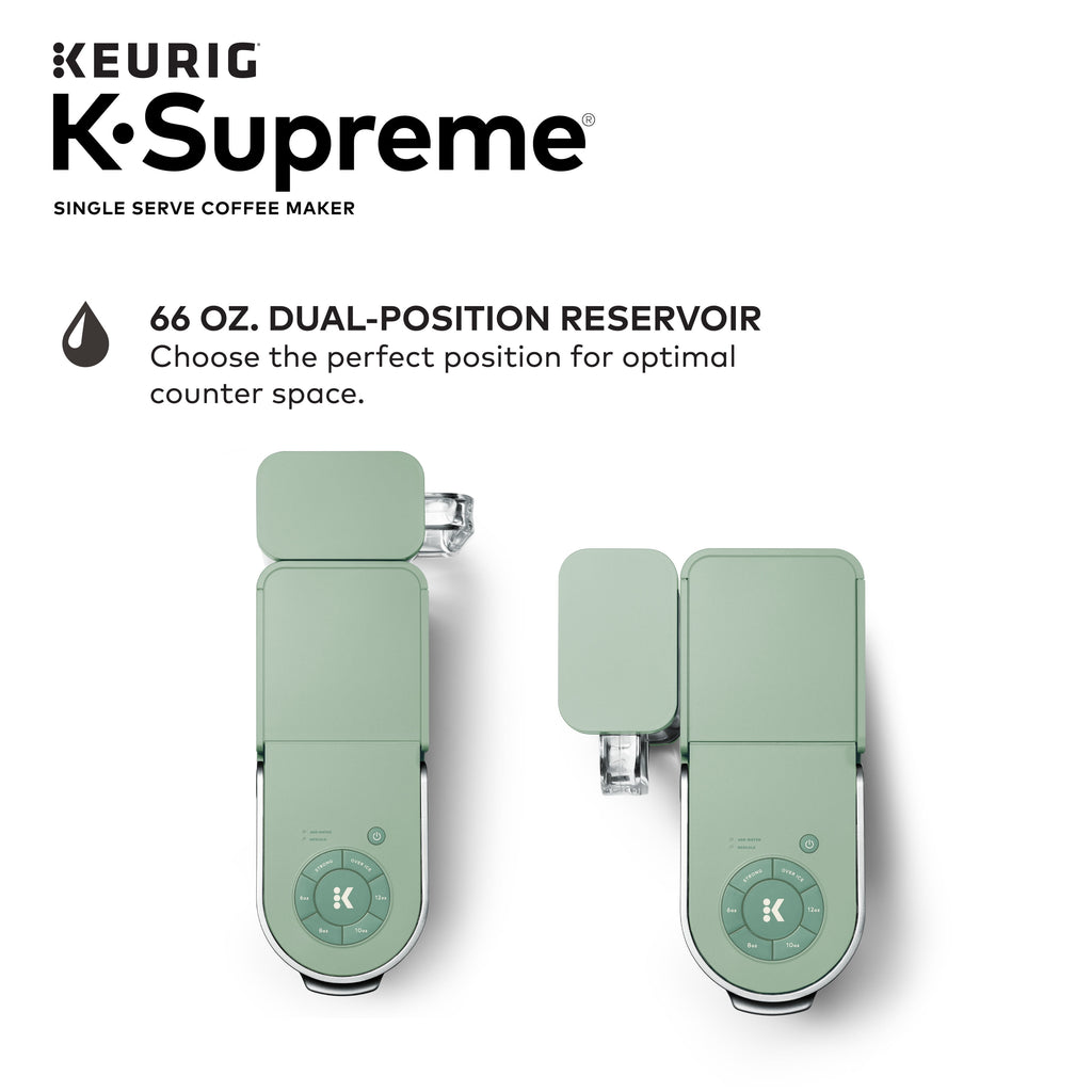 Keurig K-Supreme Single-Serve K-Cup Pod Coffee Maker, Black