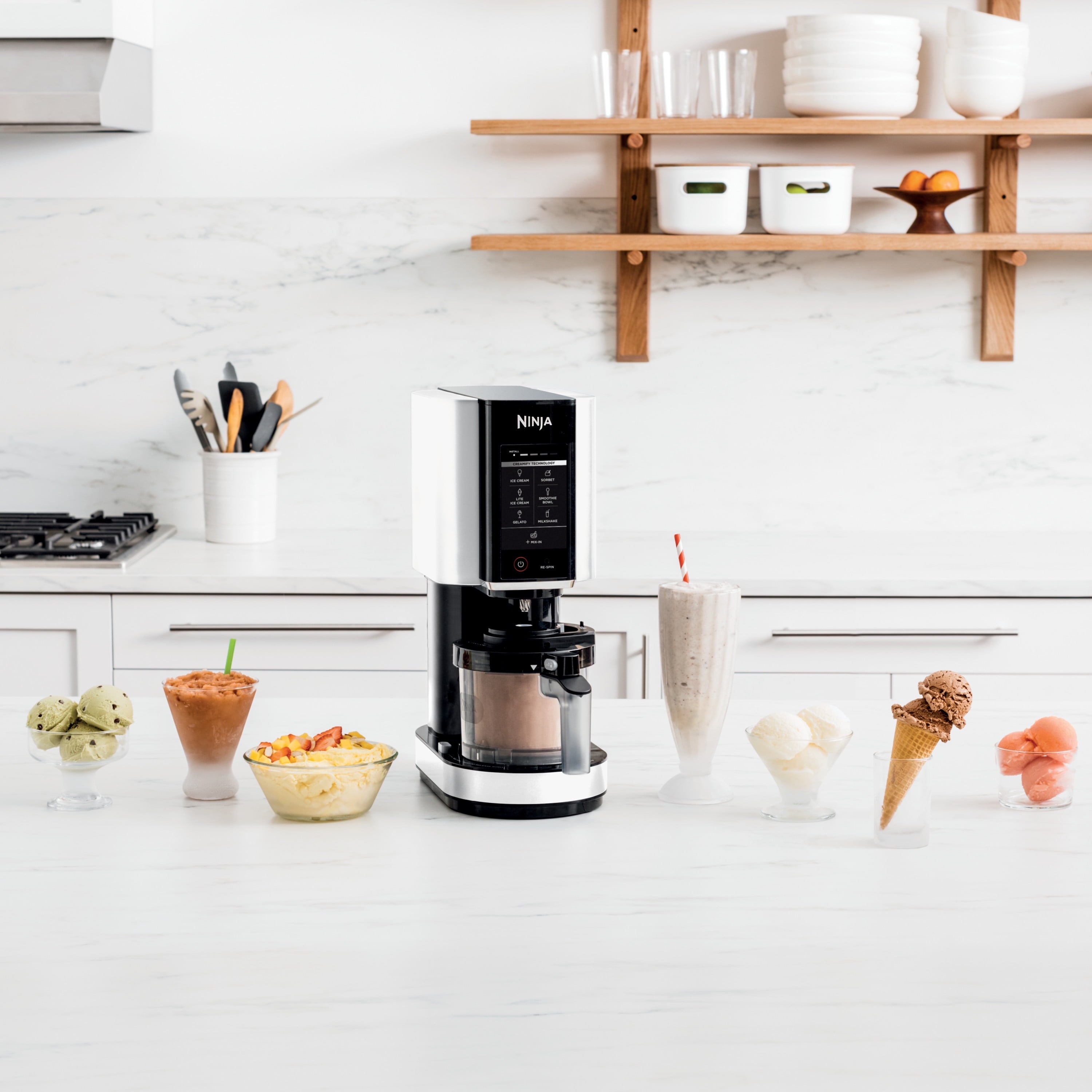 Ninja™ CREAMi™, Ice Cream Maker, 7 One-Touch Programs, Blue - NC301NV