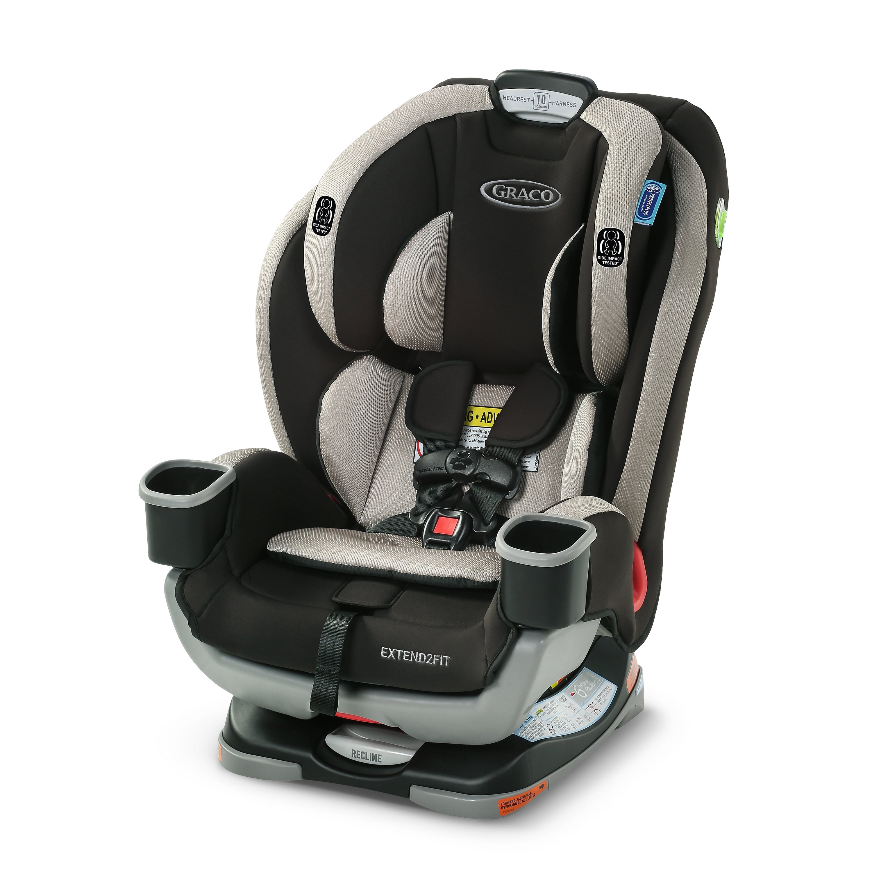 Graco Extend2Fit 3-in-1 Convertible Car Seat, Norah