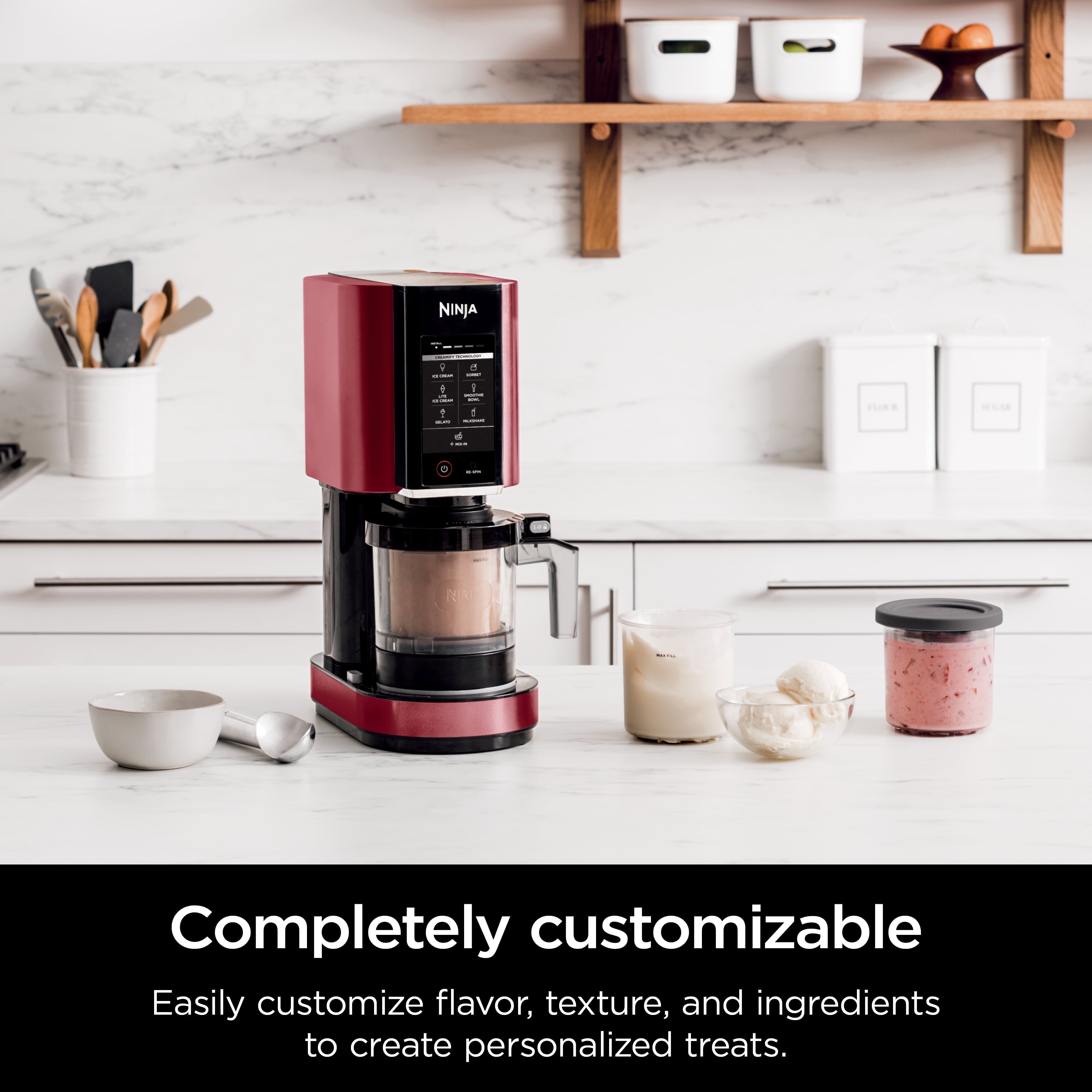 Ninja™ CREAMi™, Ice Cream Maker, 7 One-Touch Programs, Blue - NC301NV