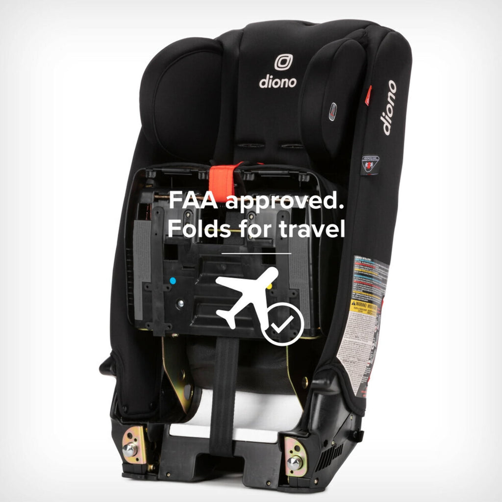 Diono Radian 3RX All-in-One Convertible Car Seat, Black Jet