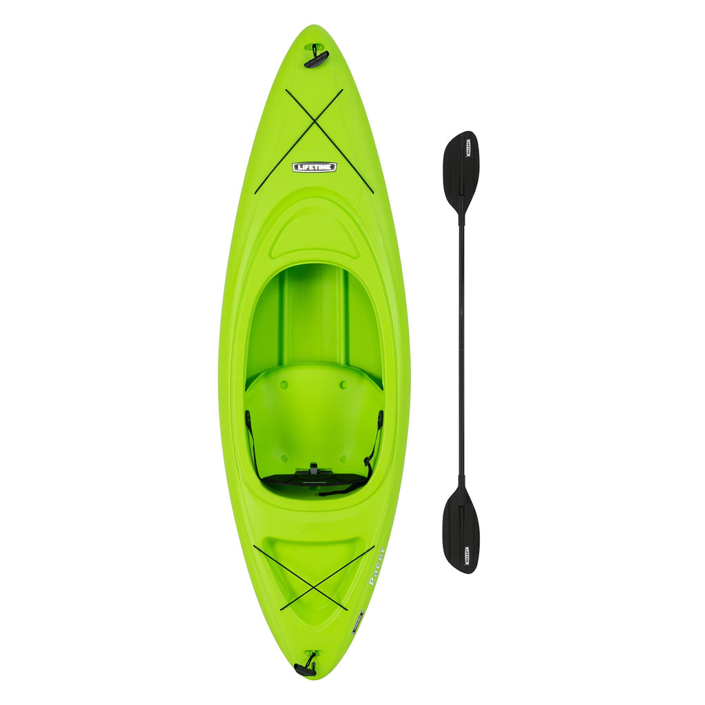 Lifetime Pacer 8 ft Sit-In Kayak (Paddle Included), Orange