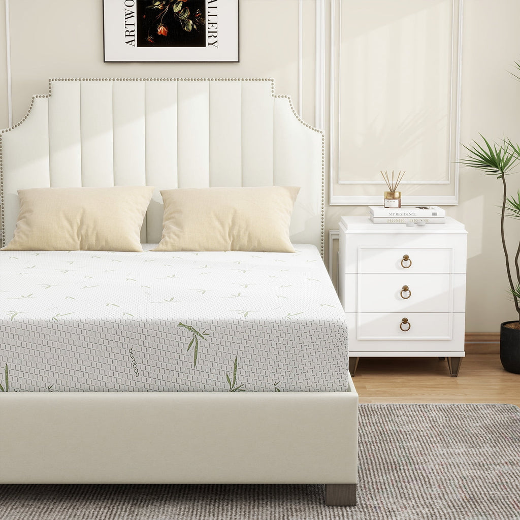 Twin Mattress, 6 inch Gel Memory Foam Mattress for Cool Sleep & Pressure Relief, Medium Firm Mattresses CertiPUR-US Certified Bed-in-a-Box